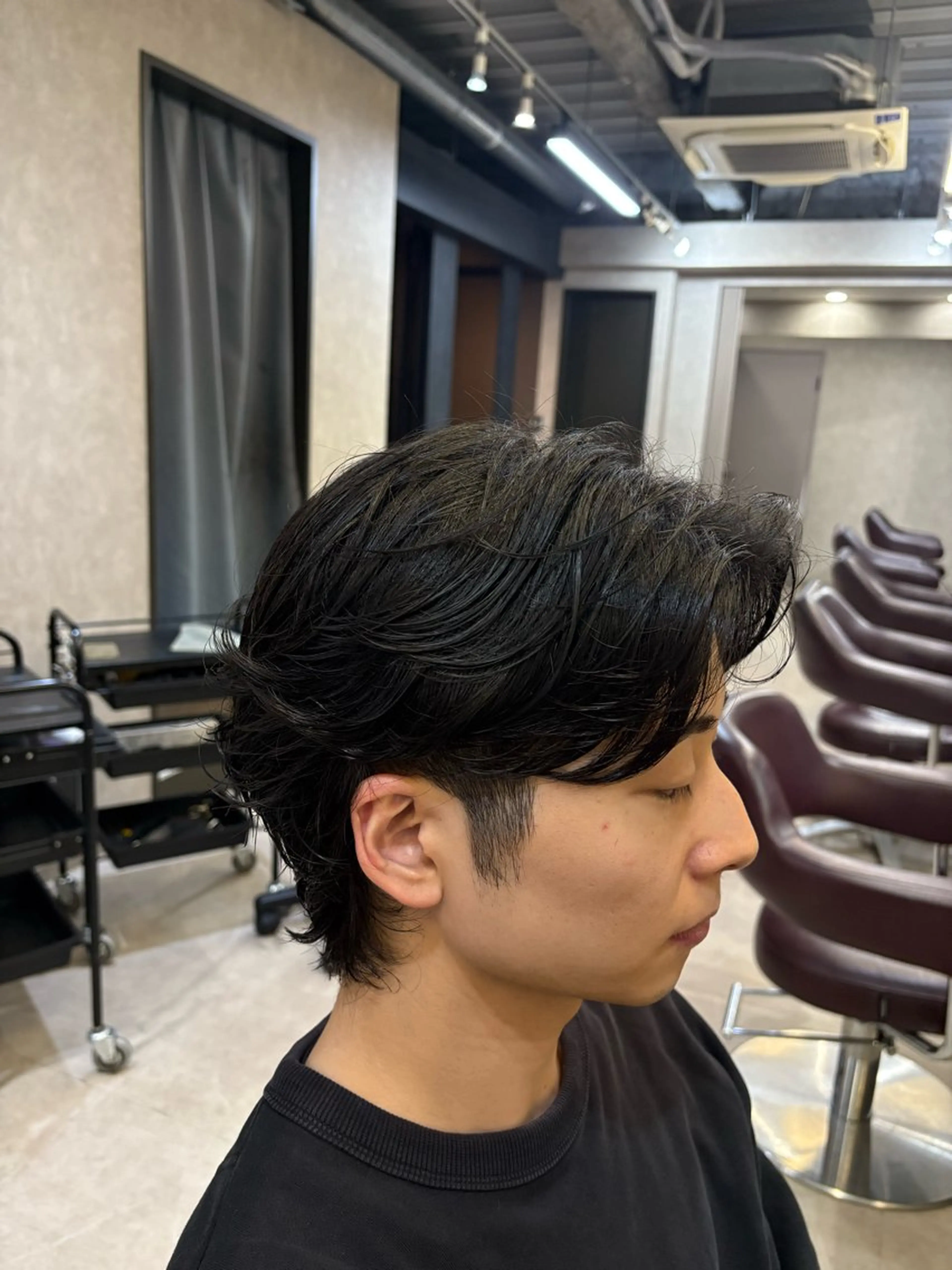 パーマ メンズ カット パーマ Flag hair所属・しゅり Flag hairのヘアスタイル