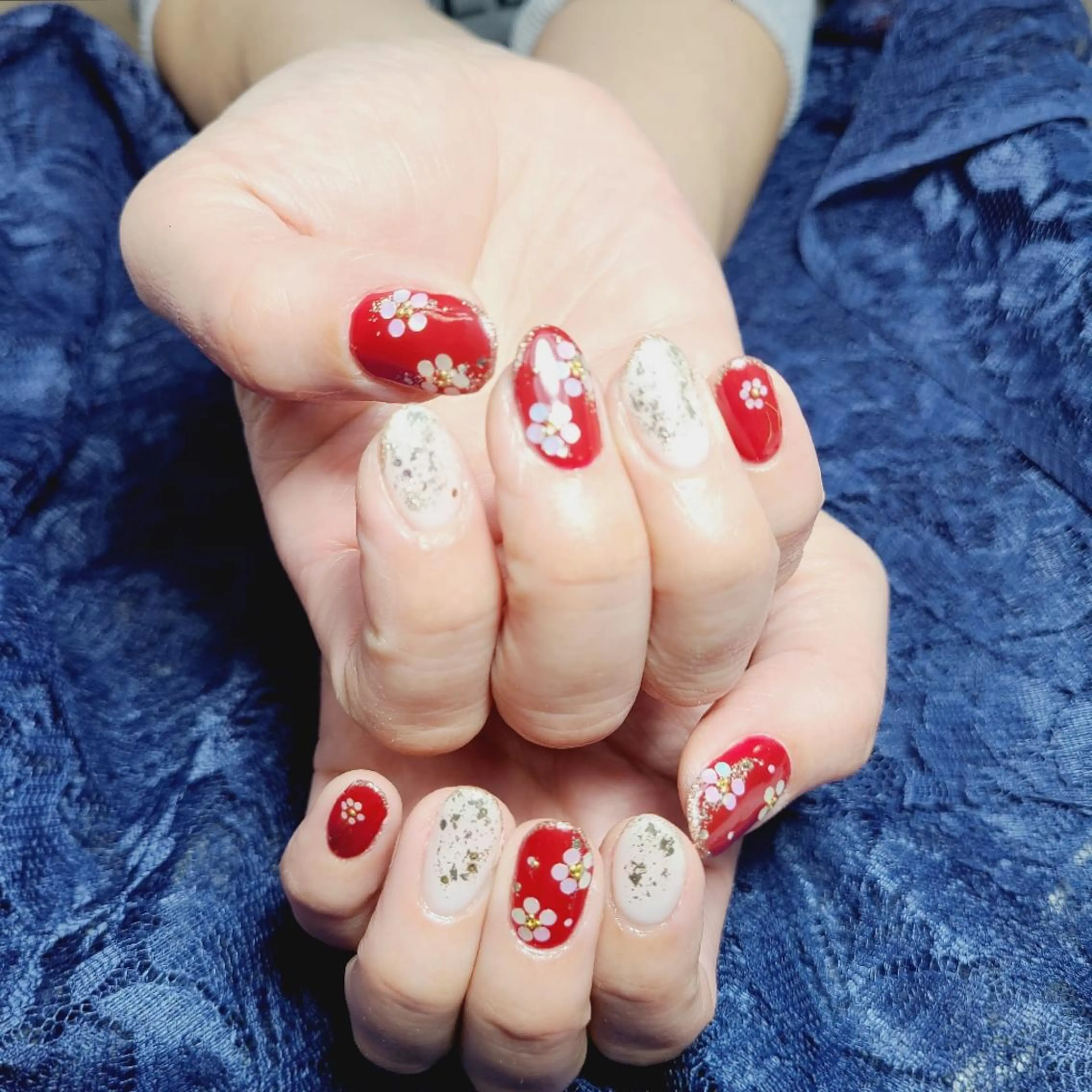 カラー ネイル 成人式 LDK Nail Salonのネイルデザイン