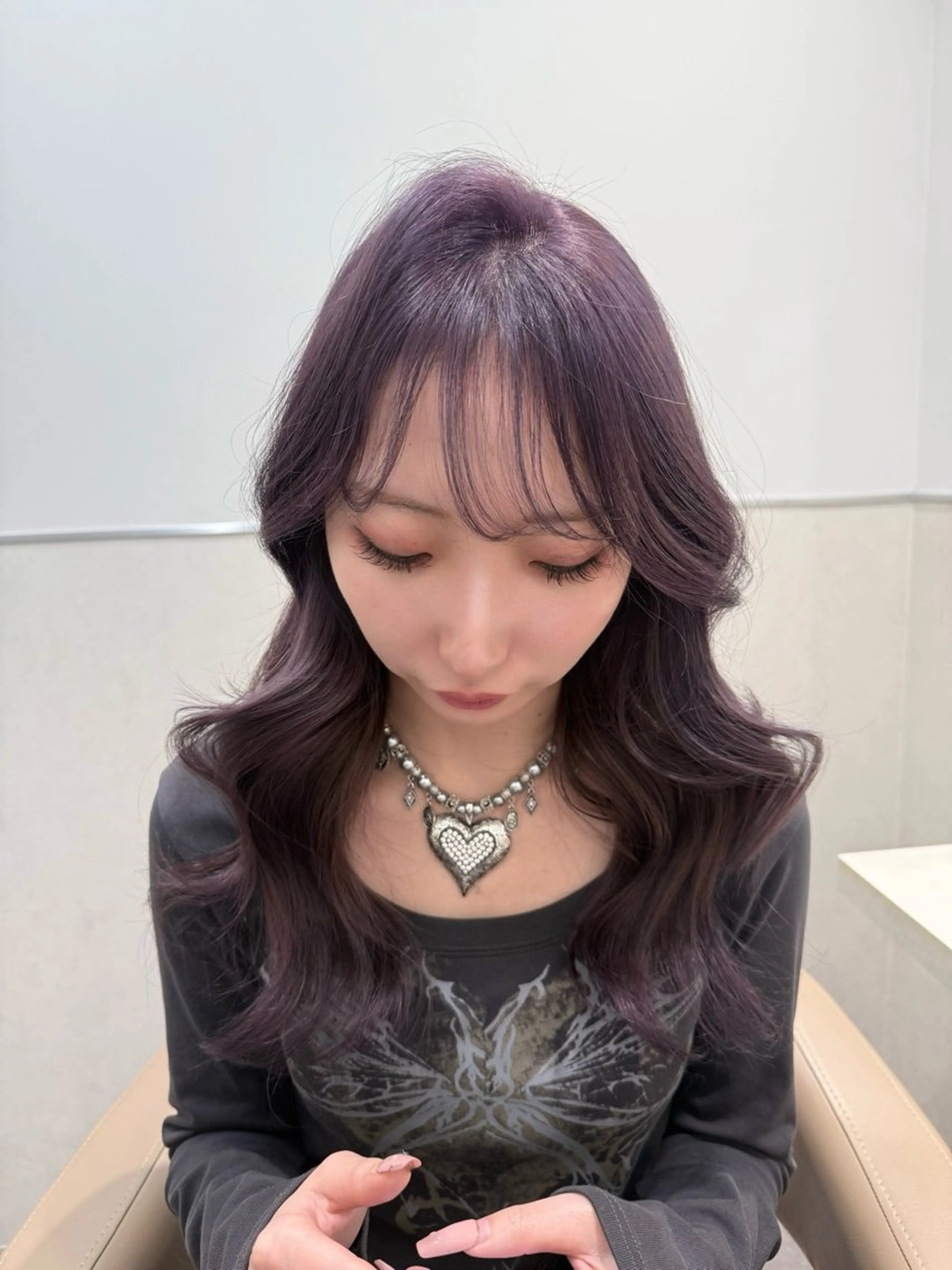 ミディアム 💖艶髪/韓国ヘア 💖asukaのヘアスタイル