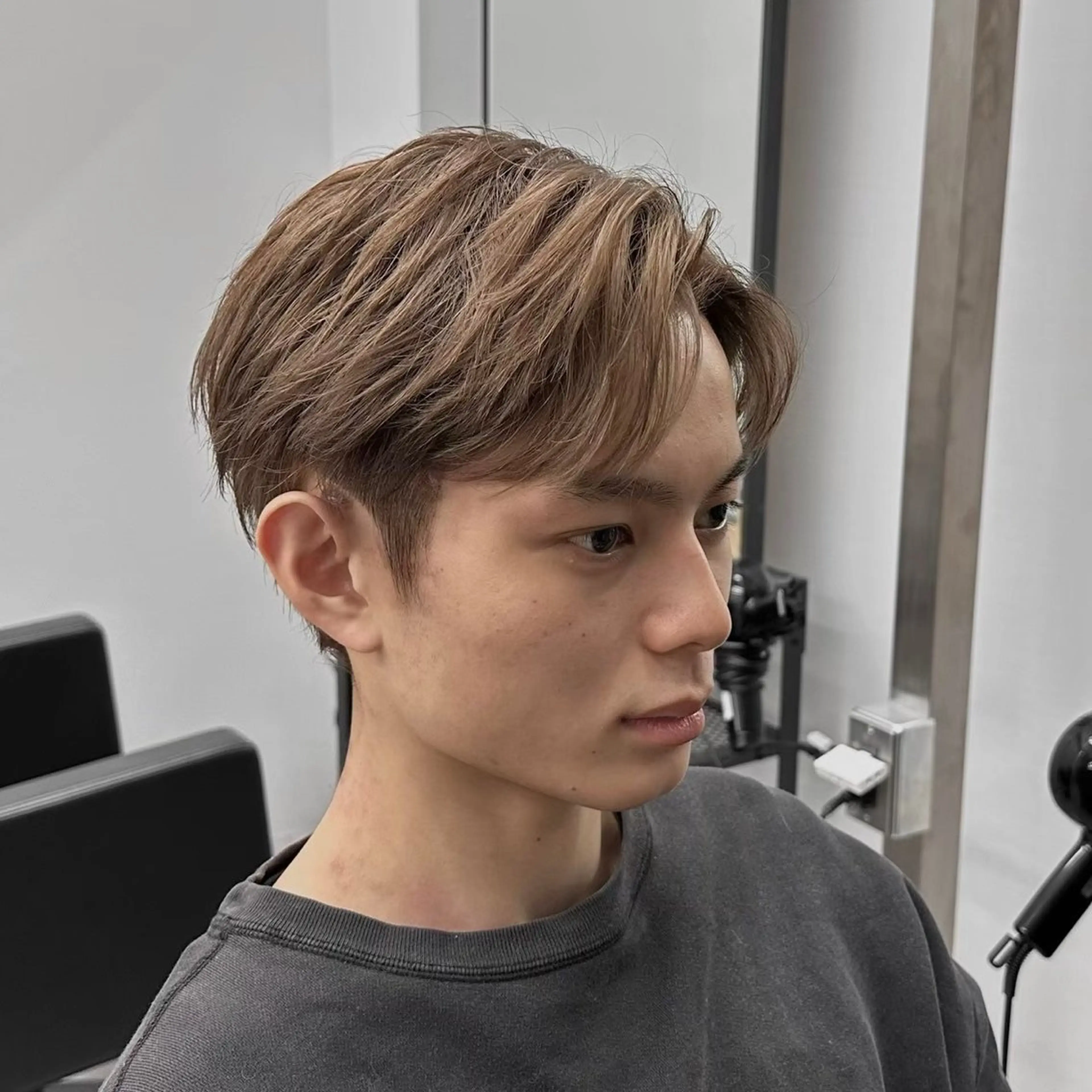 メンズ限定‼️ファッションカラー➕クイックトリートメントの写真