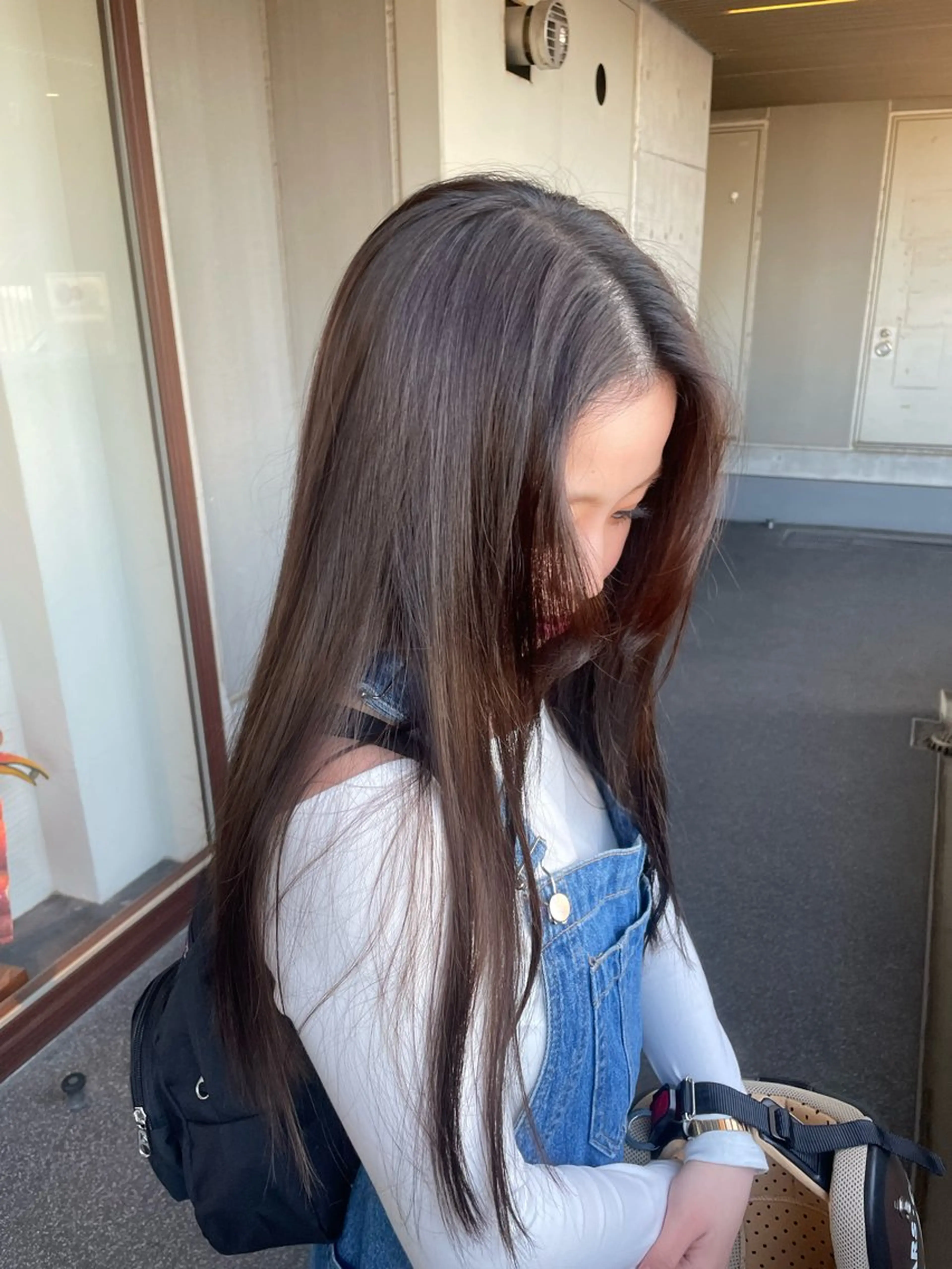 ロング カラー レイヤー/透明感カラ ー/茅ヶ崎/momiのヘアスタイル