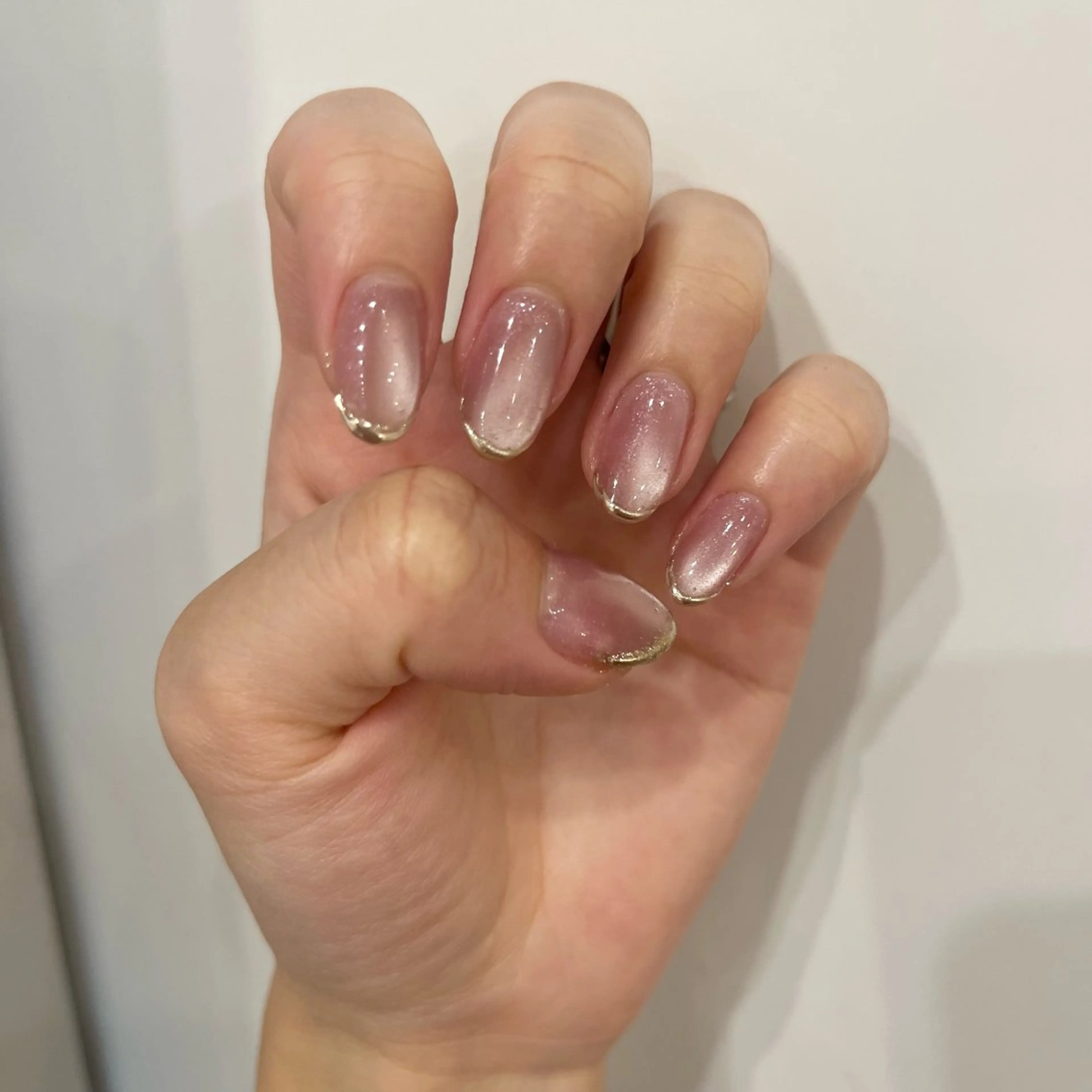 💅ネイル学園💅ご新規様💎ハーフセルフネイル💎ジェルネイル💎HAND💎【オフなし】の写真