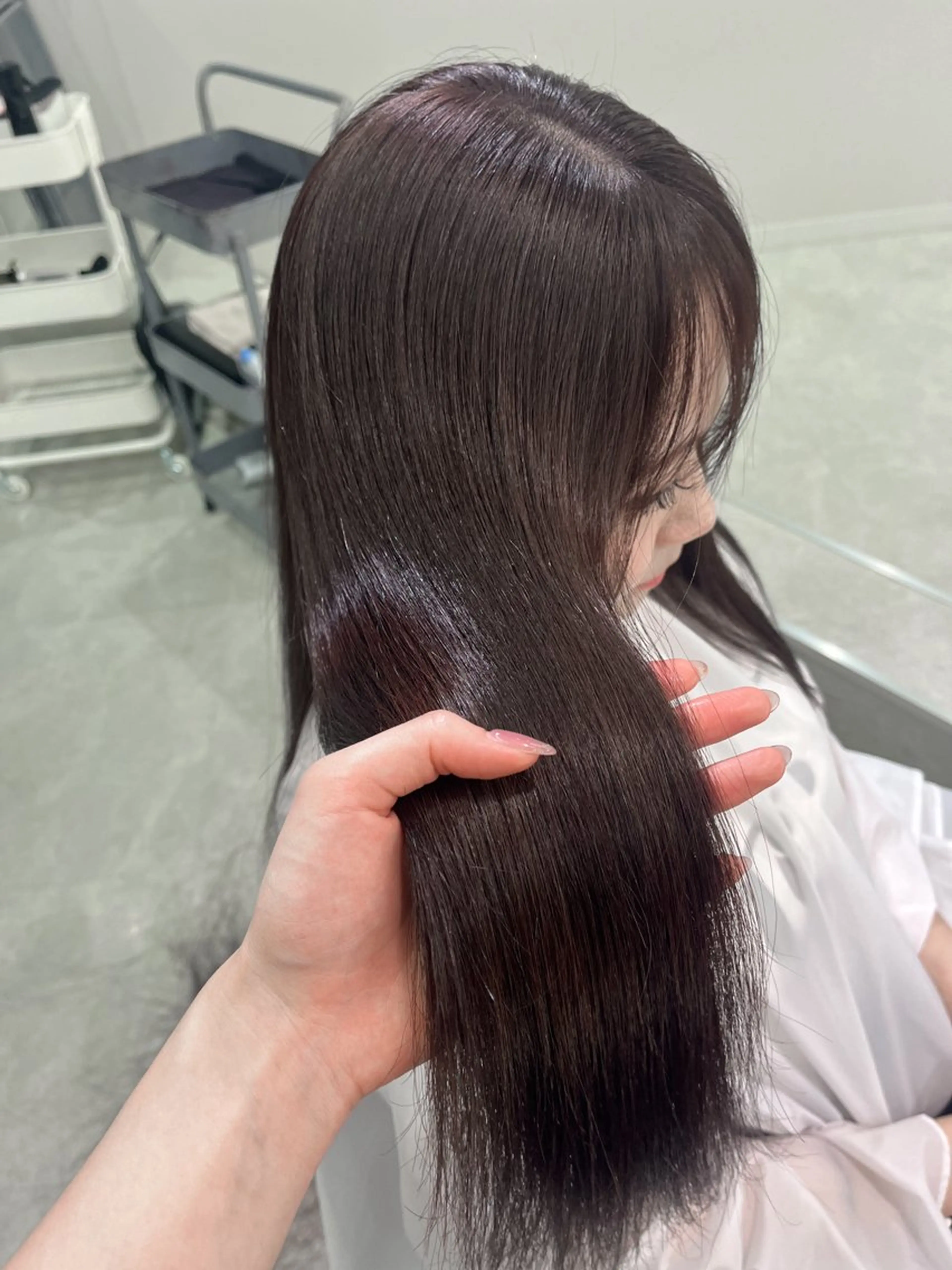 カラー ブラウンカラー ケアカラー 透明感カラー ピンクカラー Kaho🤍レイヤー ※女性限定のヘアスタイル