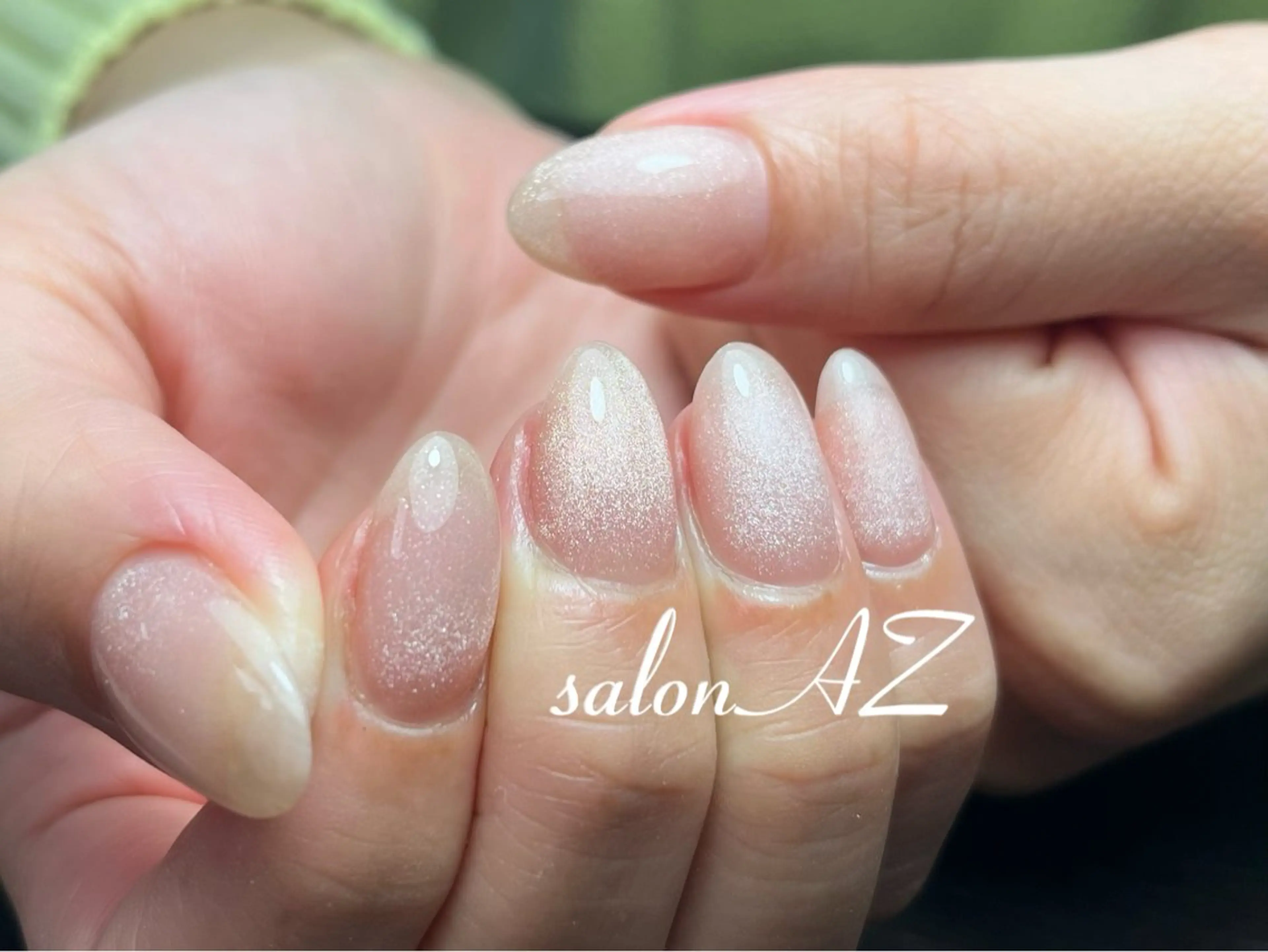 ネイル 長さ出し フットネイル フレンチネイル マグネットネイル ニュアンスネイル ハンドネイル salonAZ トップネイリストのネイルデザイン