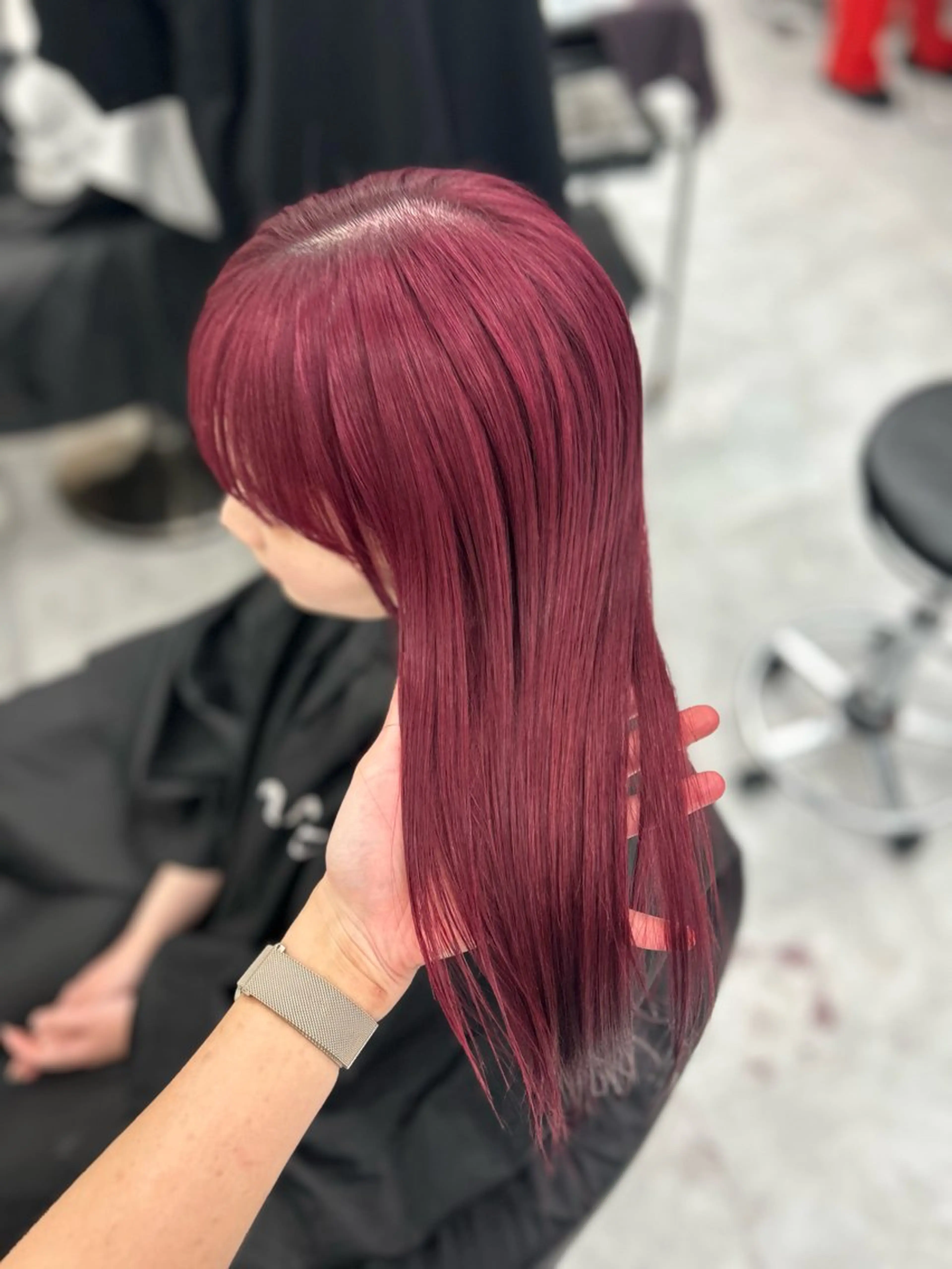 セミロング 🥀艶髪/似合わせ 暖色/まな🥀のヘアスタイル