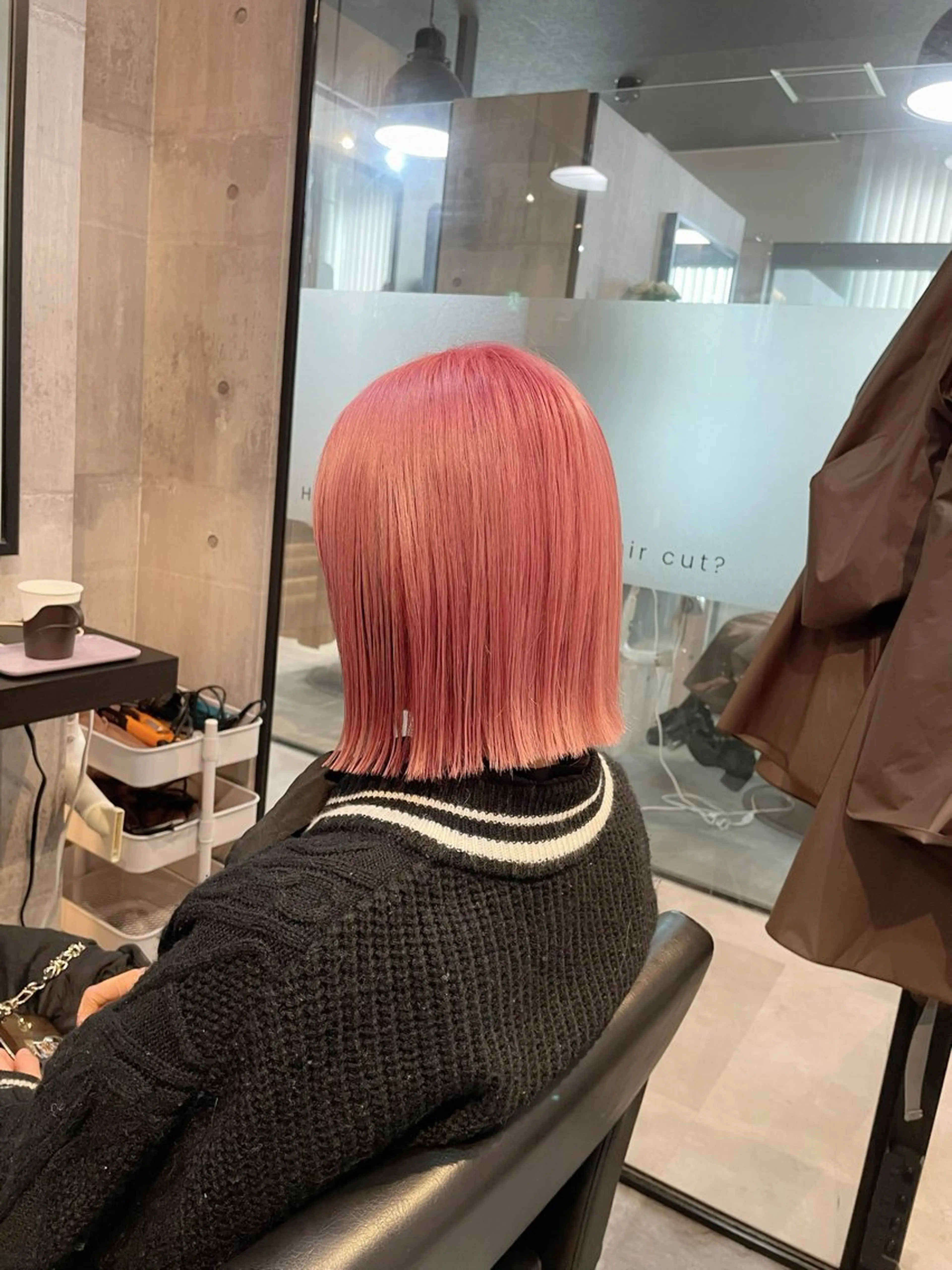 ショート カット ヘアカラー 👑髪質改善カラー 中垣斗希のヘアスタイル