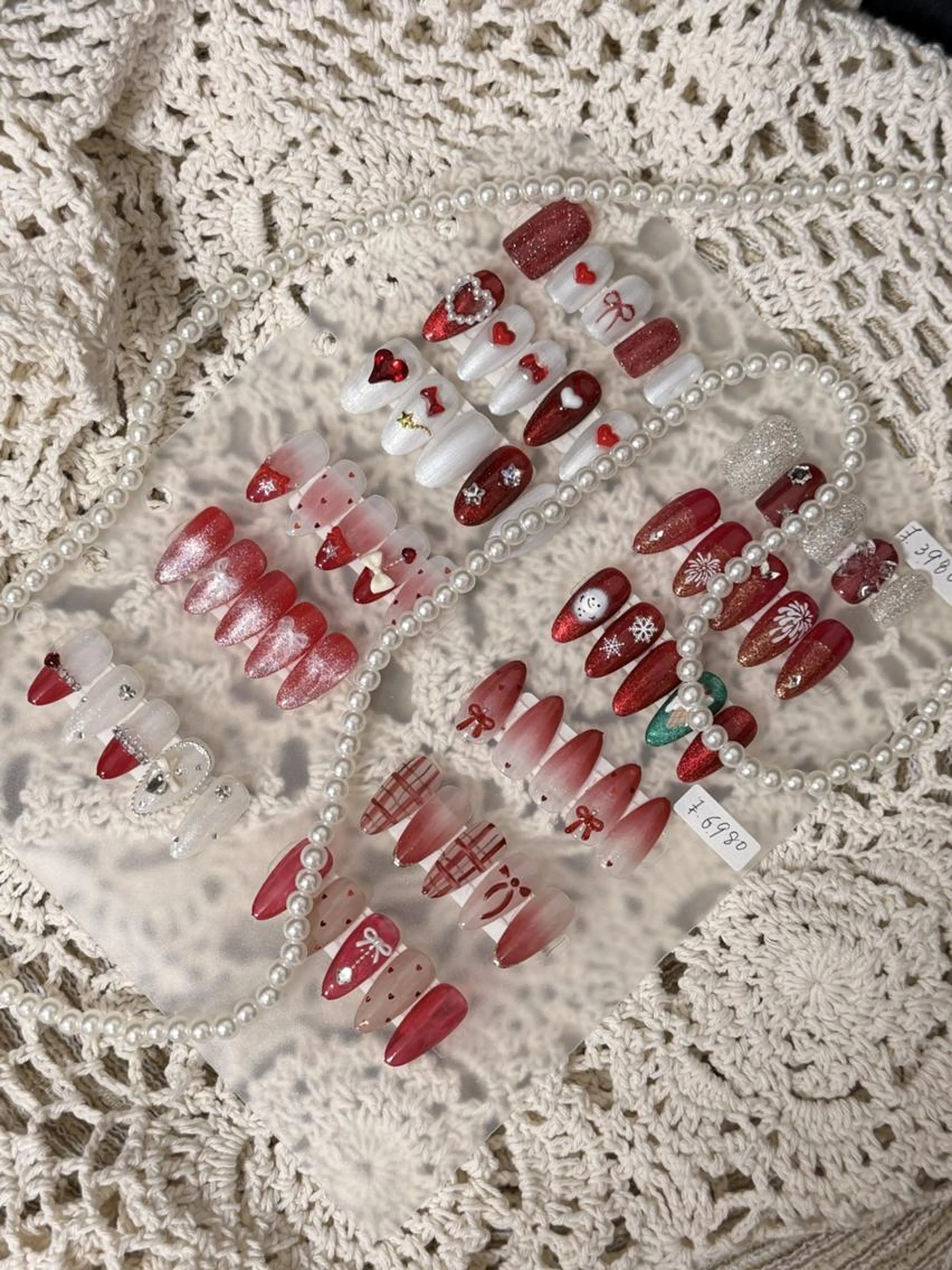 クリスマス限定💅新作ネイル3980円～6980🎁の写真