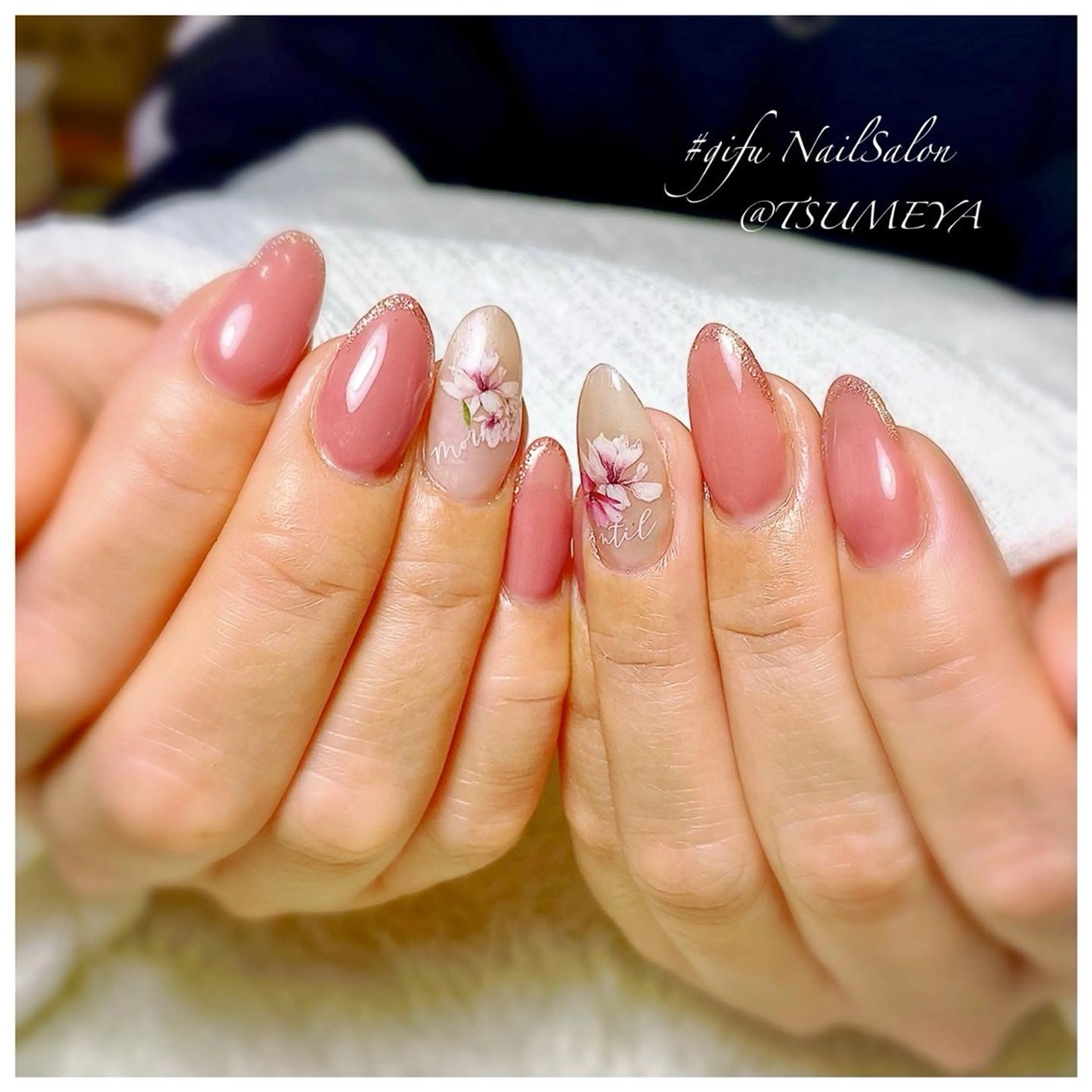 セミロング TSUMEYA KONのネイルデザイン