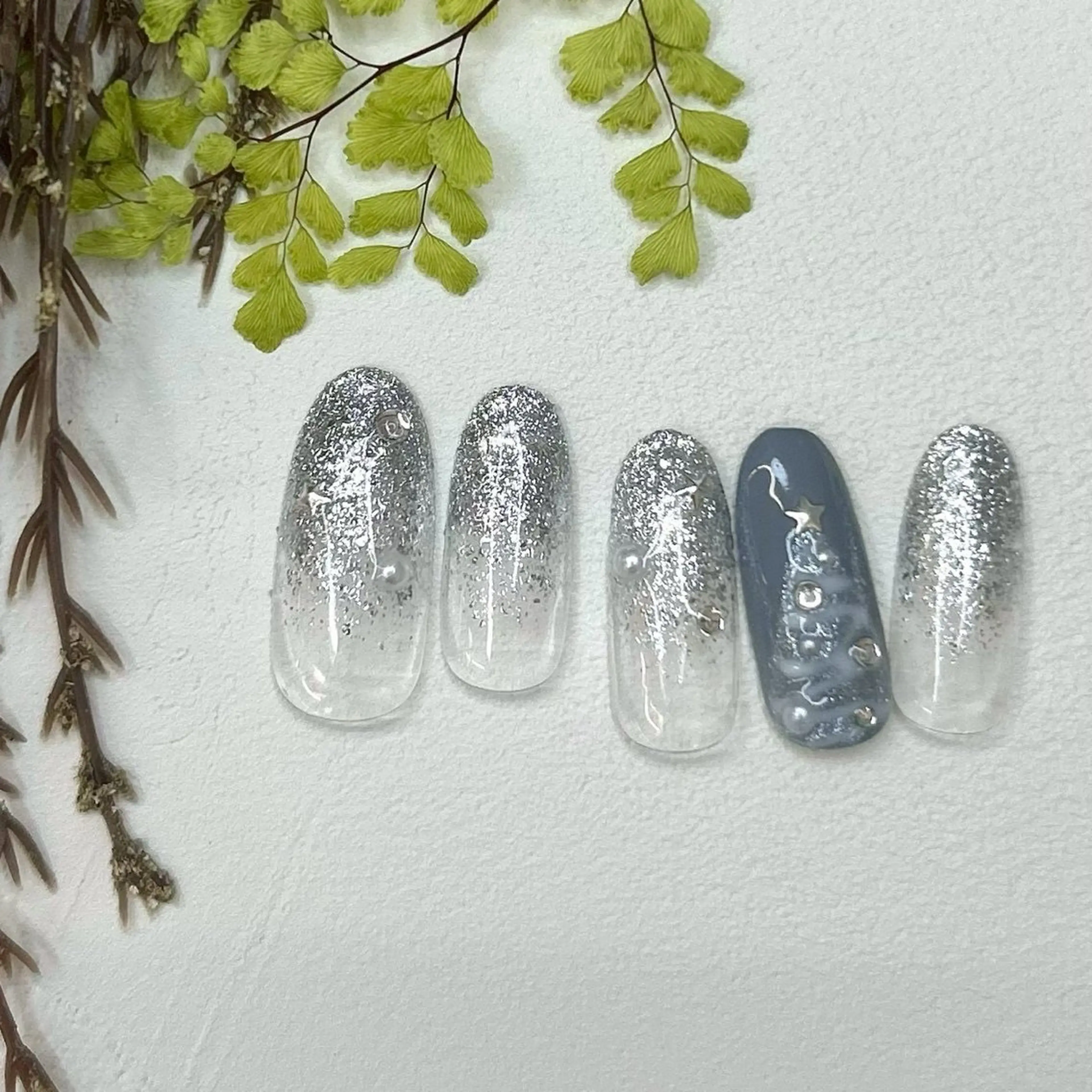 ネイル ⭐︎休業中の練習⭐︎ JNA認定講師髙橋のネイルデザイン