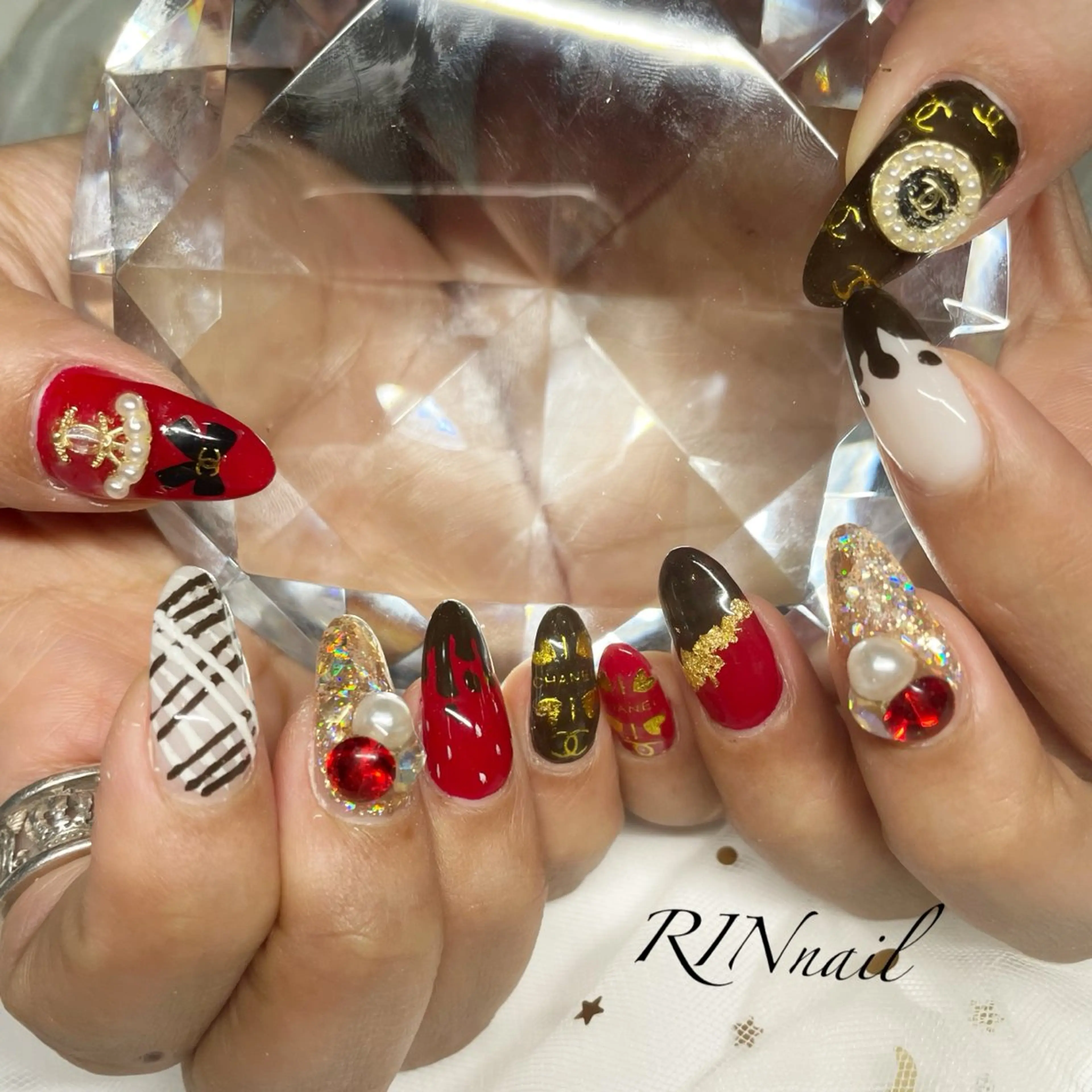 ネイル ハンドネイル ハンドケア RIN HOMEnailのネイルデザイン