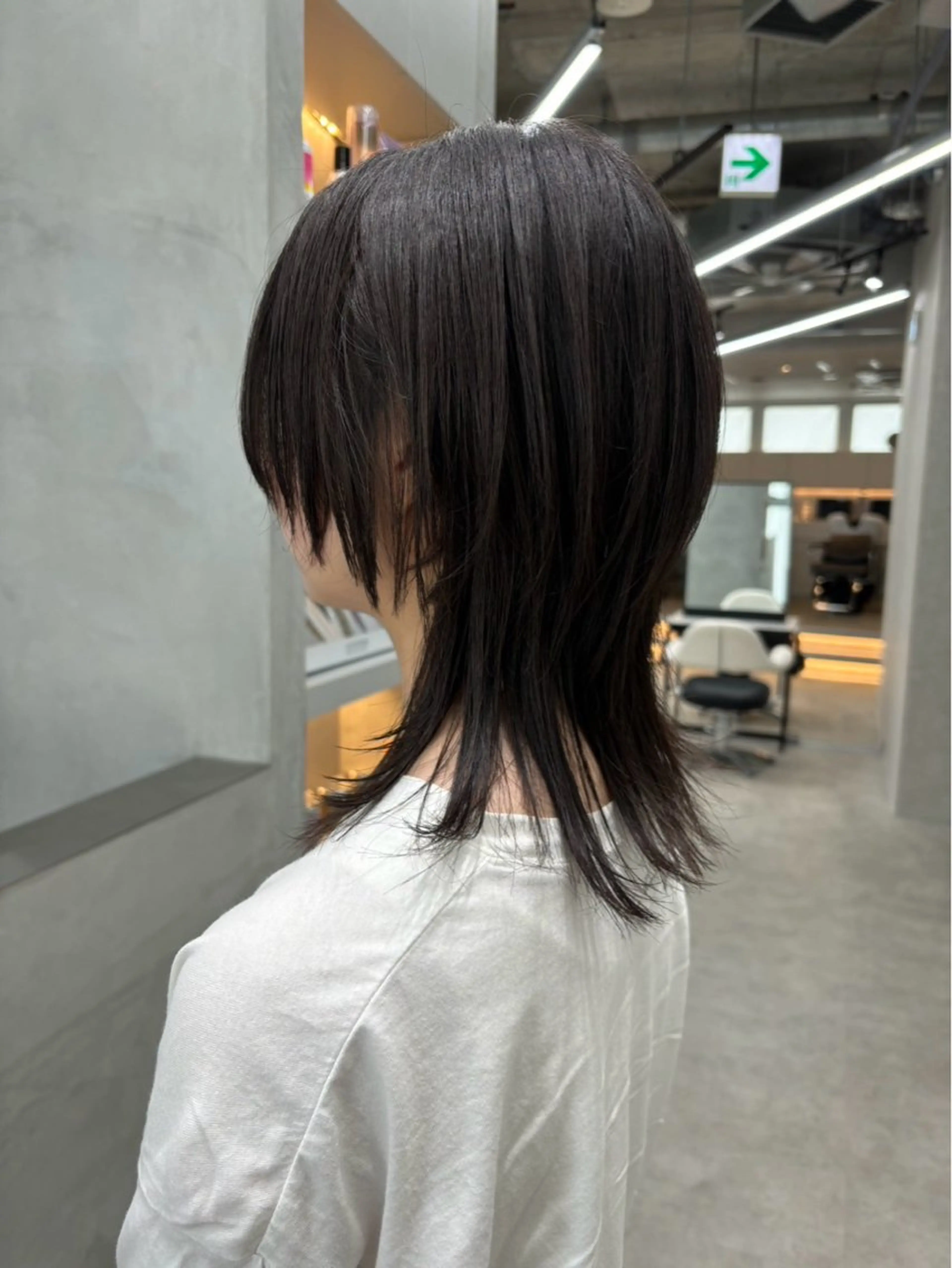 セミロング カット 🩷hair salon dot. tokyo color 🩷所属・カット￥1,100円 ⌇Hao 🎀✮のヘアスタイル