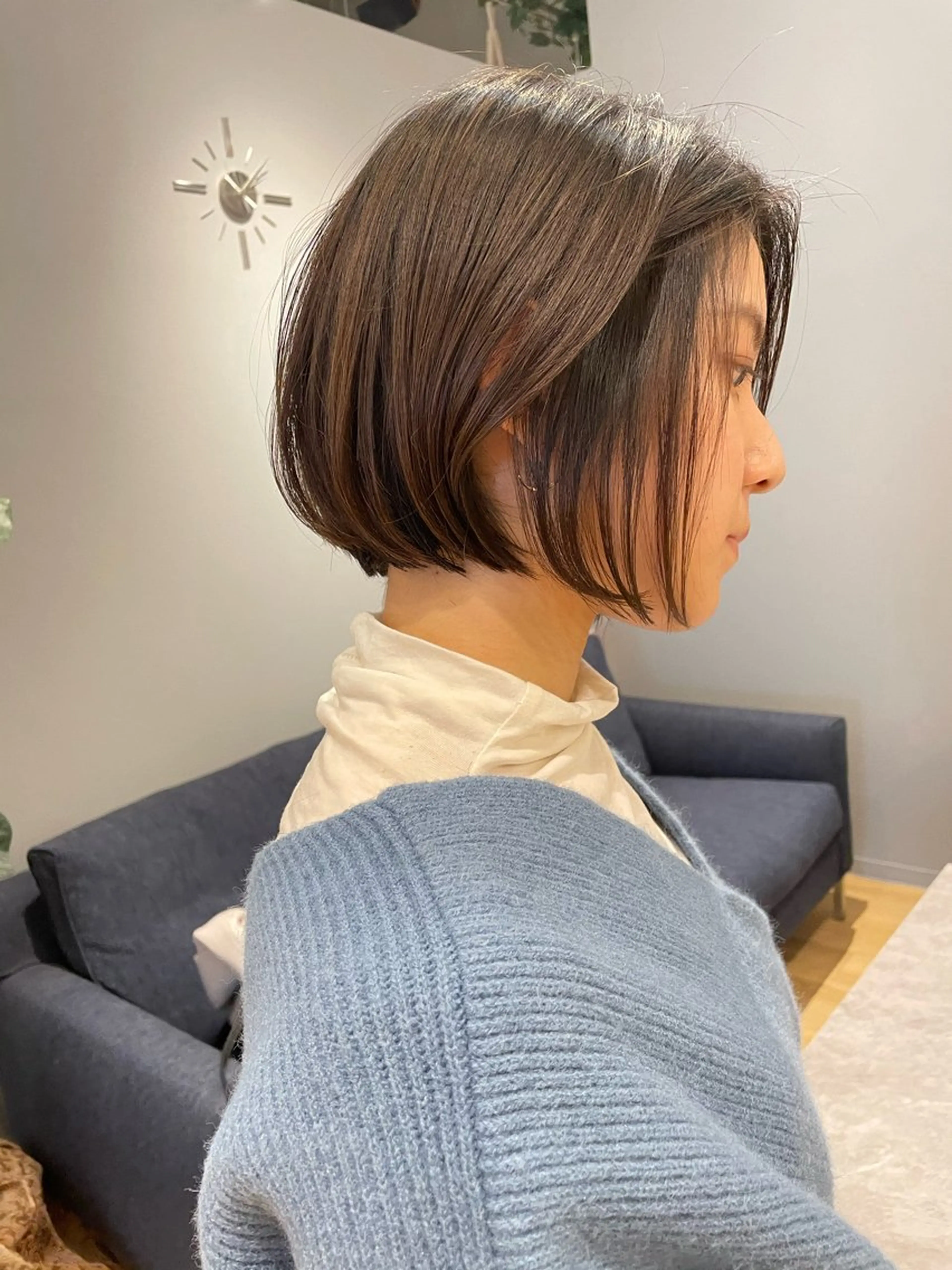 ショート カラー GIEN 西宮ガーデンズプラス所属・中尾 碧斗のヘアスタイル