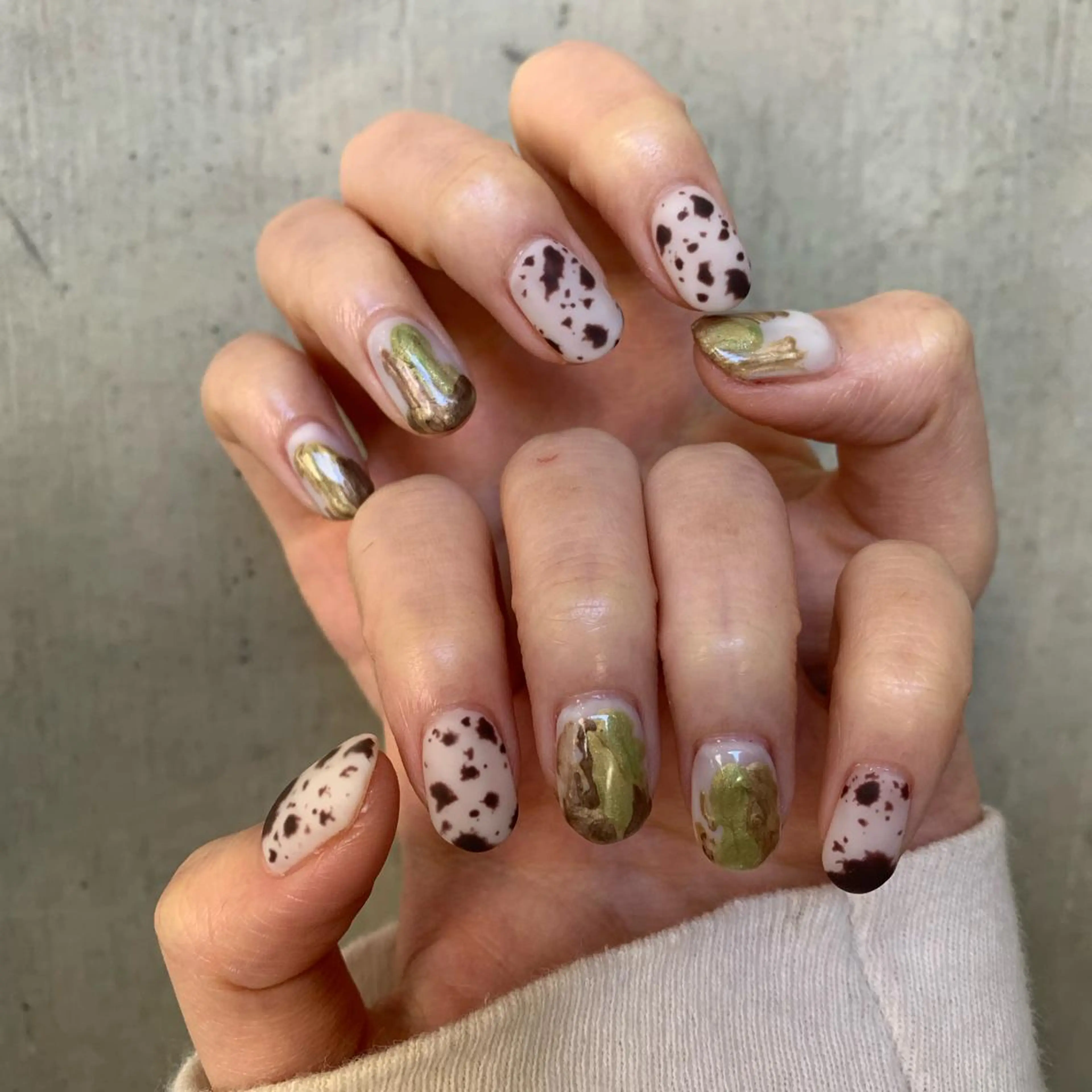 ネイル AOI✩⡱ y2kネイルのネイルデザイン
