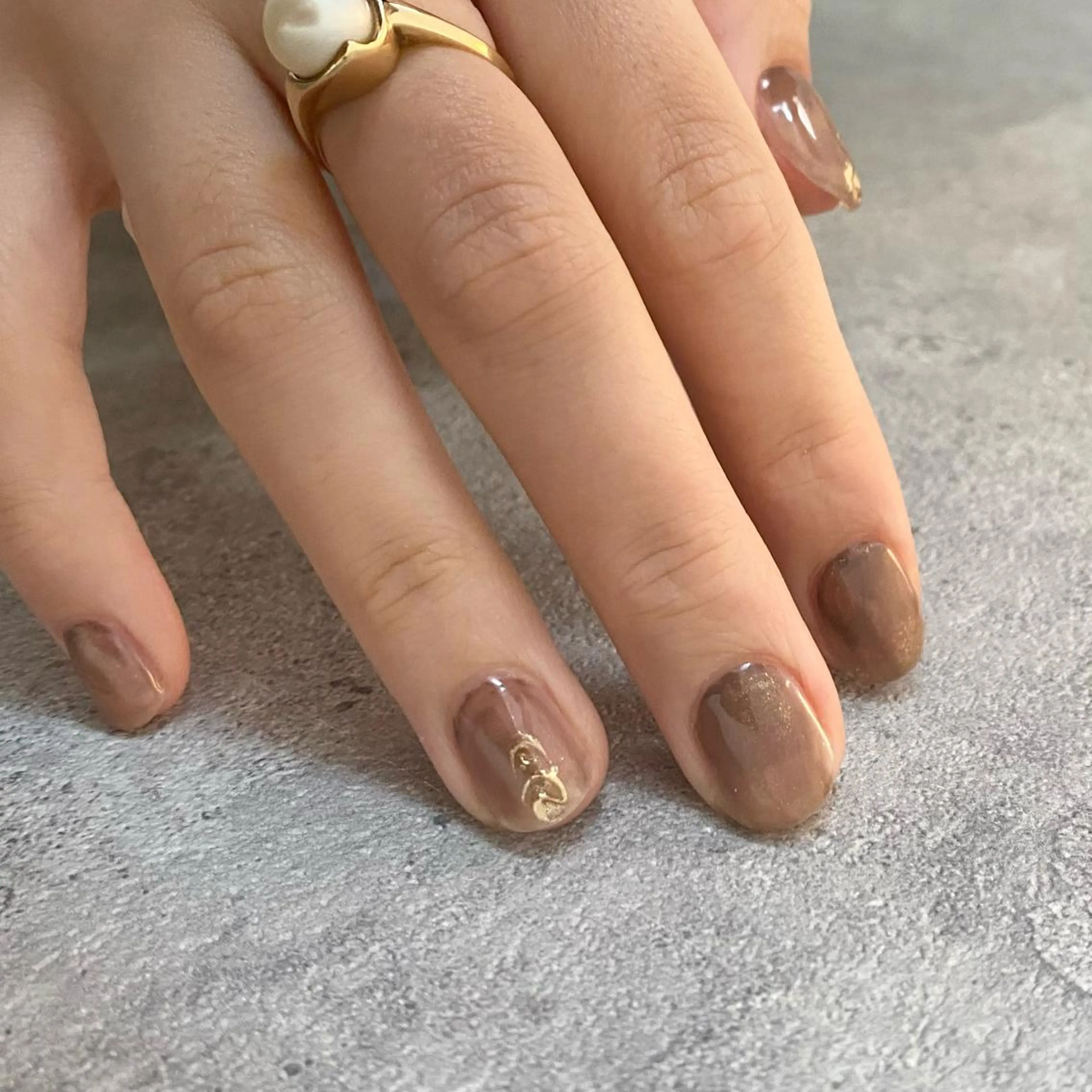 ネイル Ray. /綺麗目ニュアンスのネイルデザイン