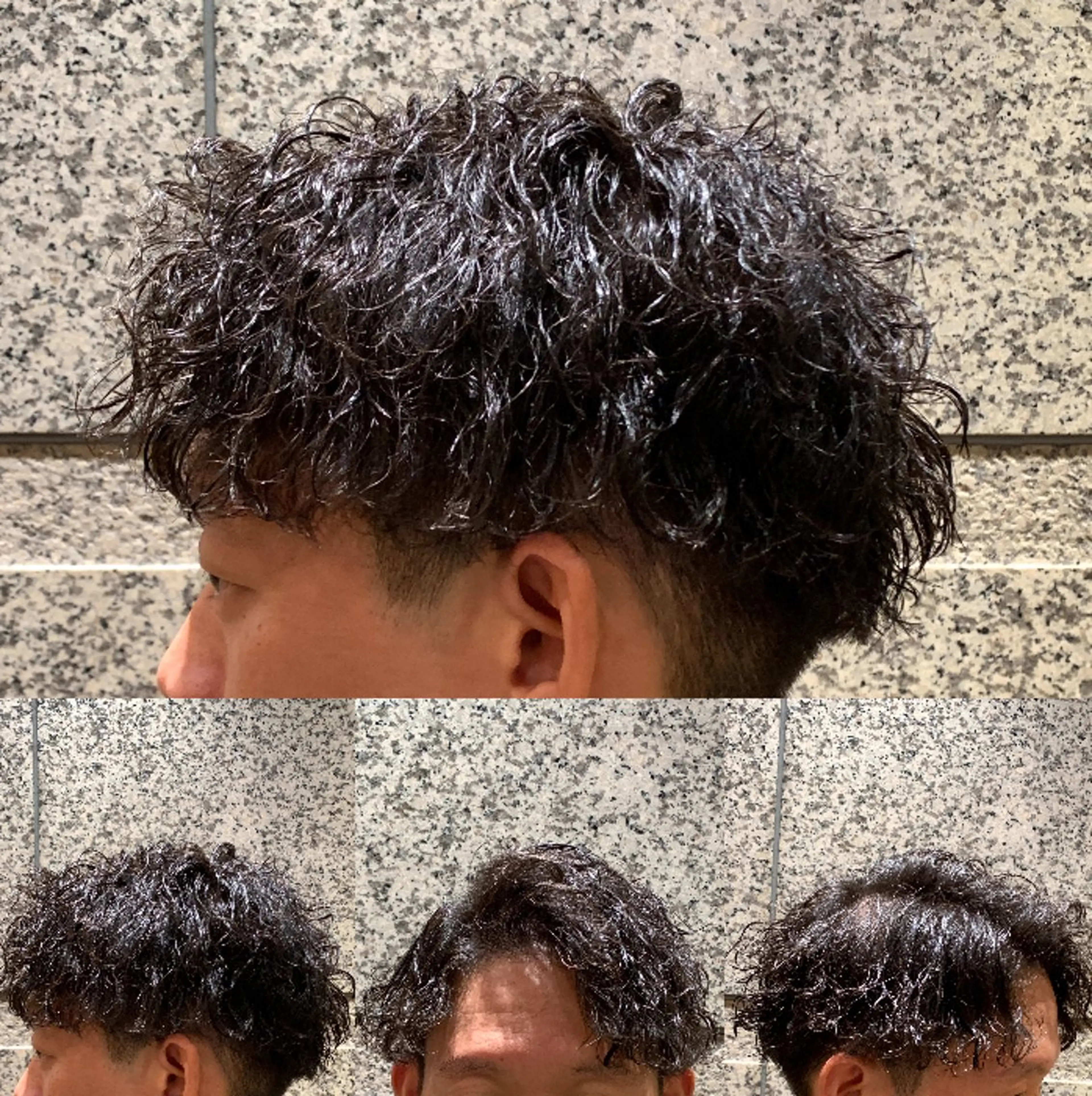 パーマ 杉本 翔希のヘアスタイル