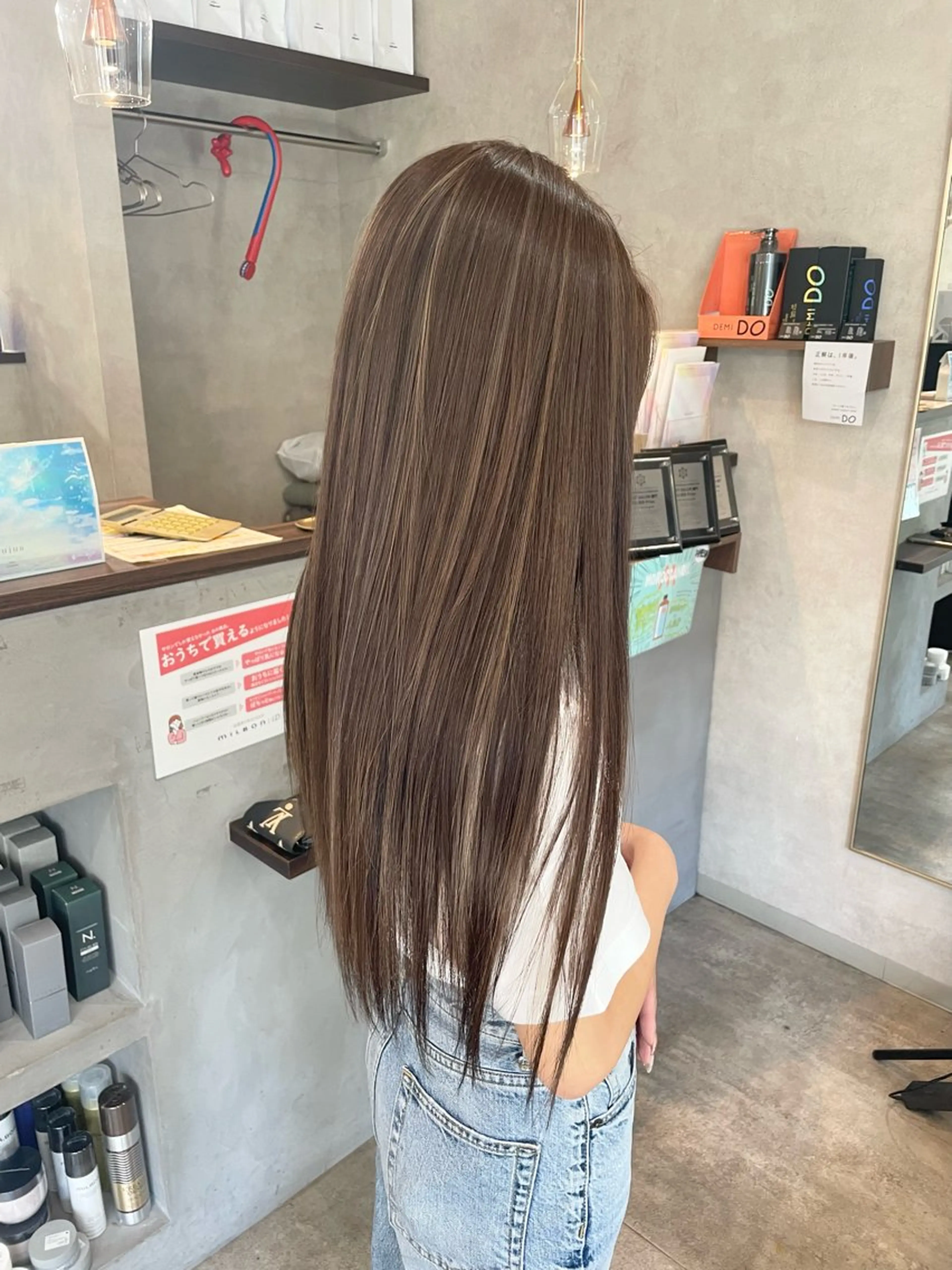 ロング カラー ブリーチ ハイライトカラー ハイライト ヘアカラー トリートメント RIENS  hair design所属・RIENS / ayu ♡のヘアスタイル