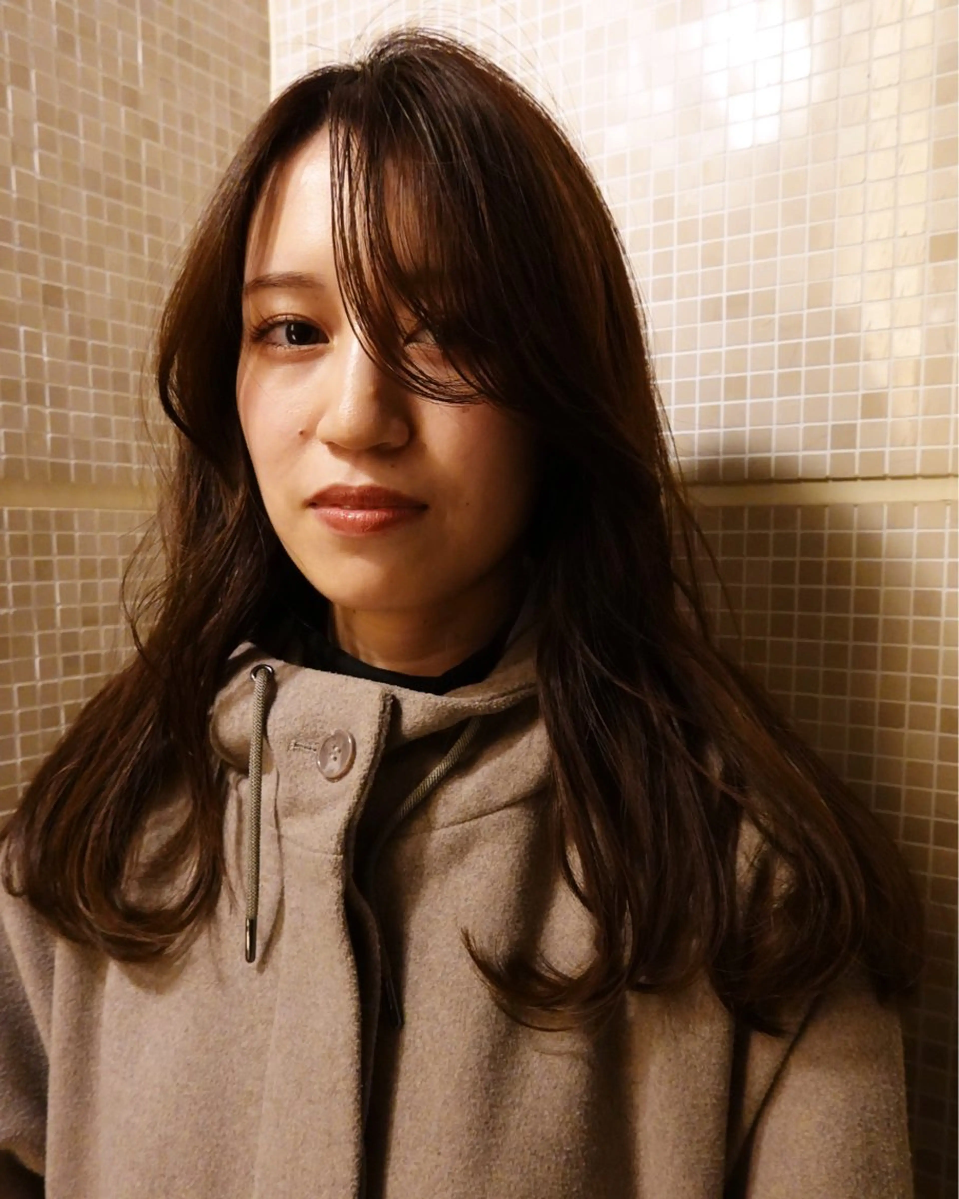 セミロング カラー カット ヘアカラー トリートメント ヘッドスパ 自由が丘最多の口コミ 美容師✨生板🌿のヘアスタイル