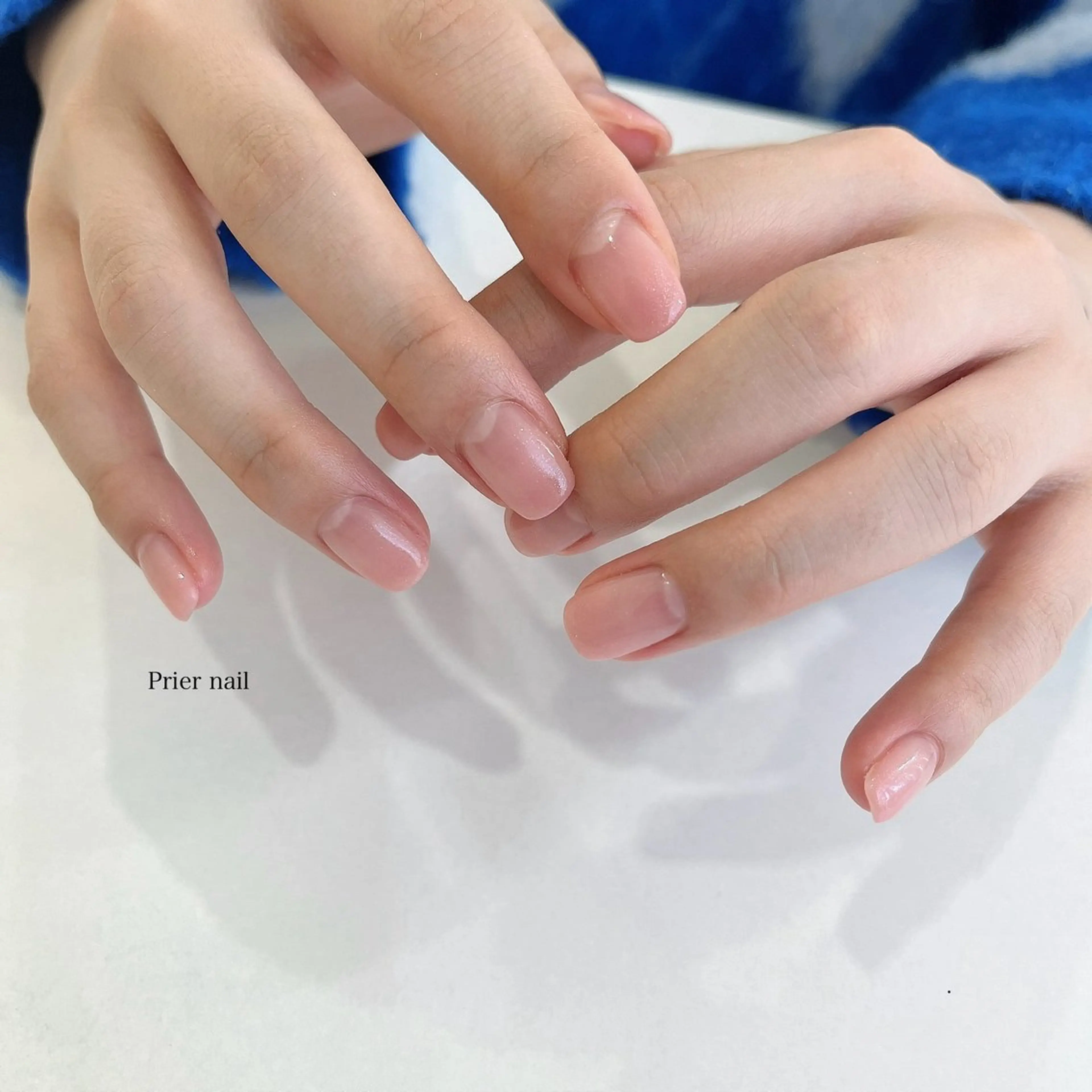 ネイル シンプルネイル 春ネイル ハンドネイル Prier×Kew hair所属・Prier nailのネイルデザイン
