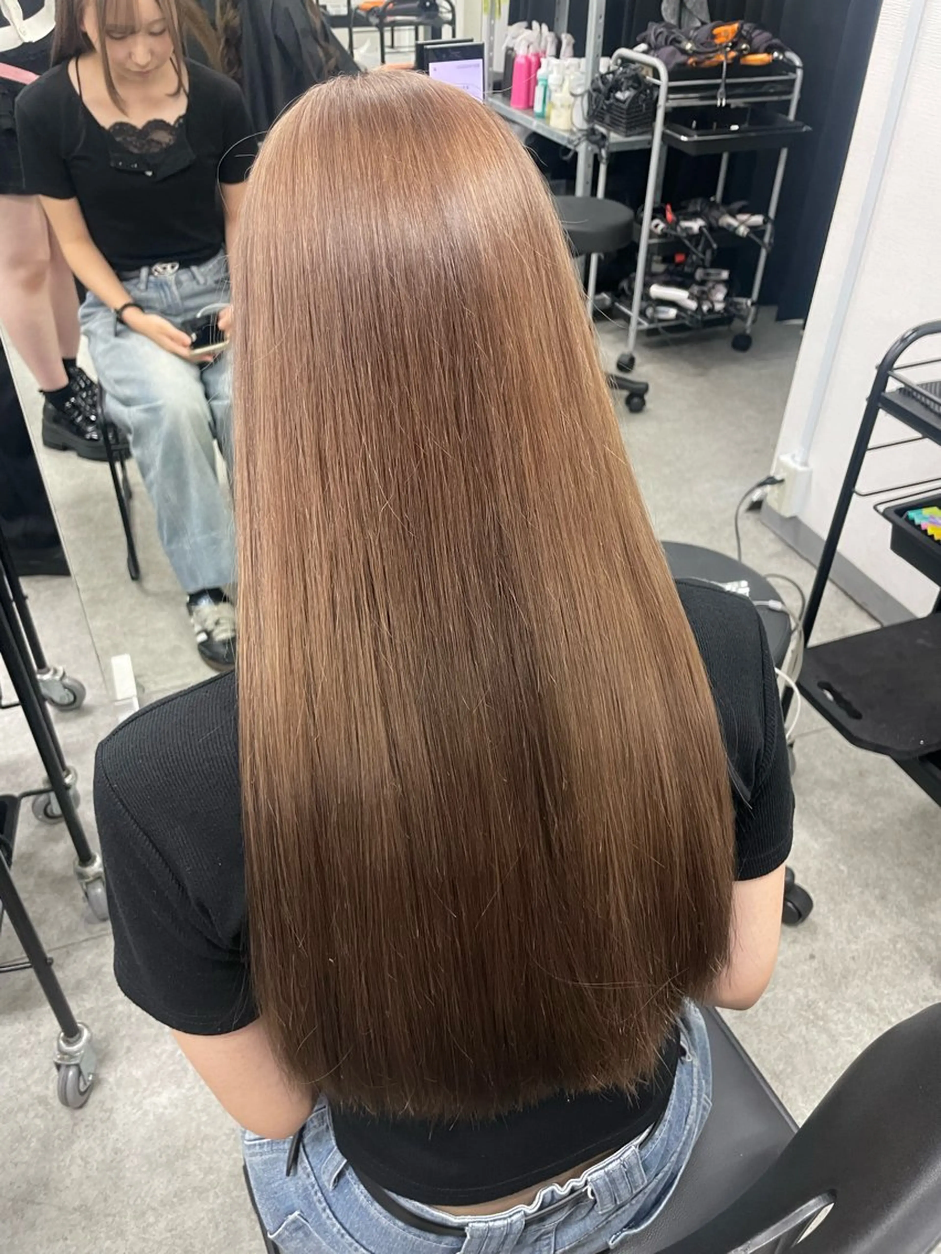 カラー ヘアカラー トリートメント 暖色ガーリーヘア🎀 MEARI🩰のヘアスタイル