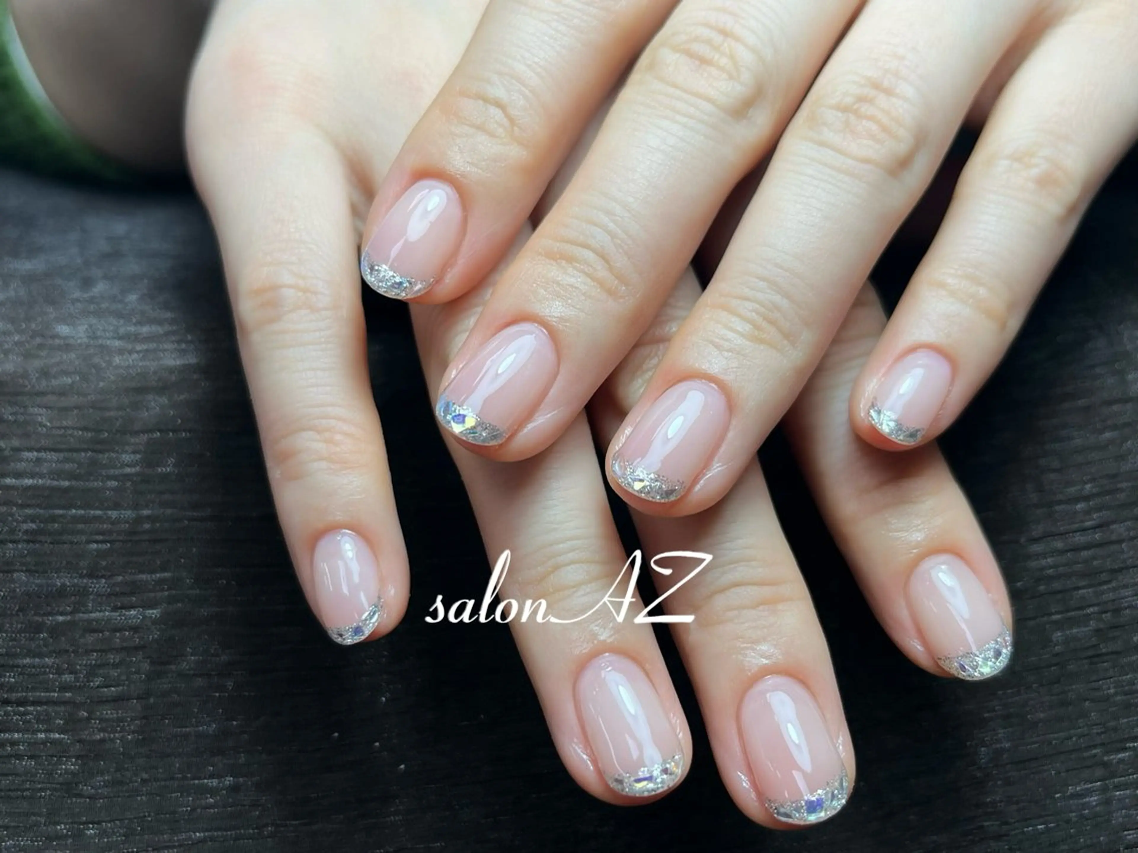 ネイル 長さ出し フットネイル フレンチネイル マグネットネイル ニュアンスネイル ハンドネイル salonAZ トップネイリストのネイルデザイン
