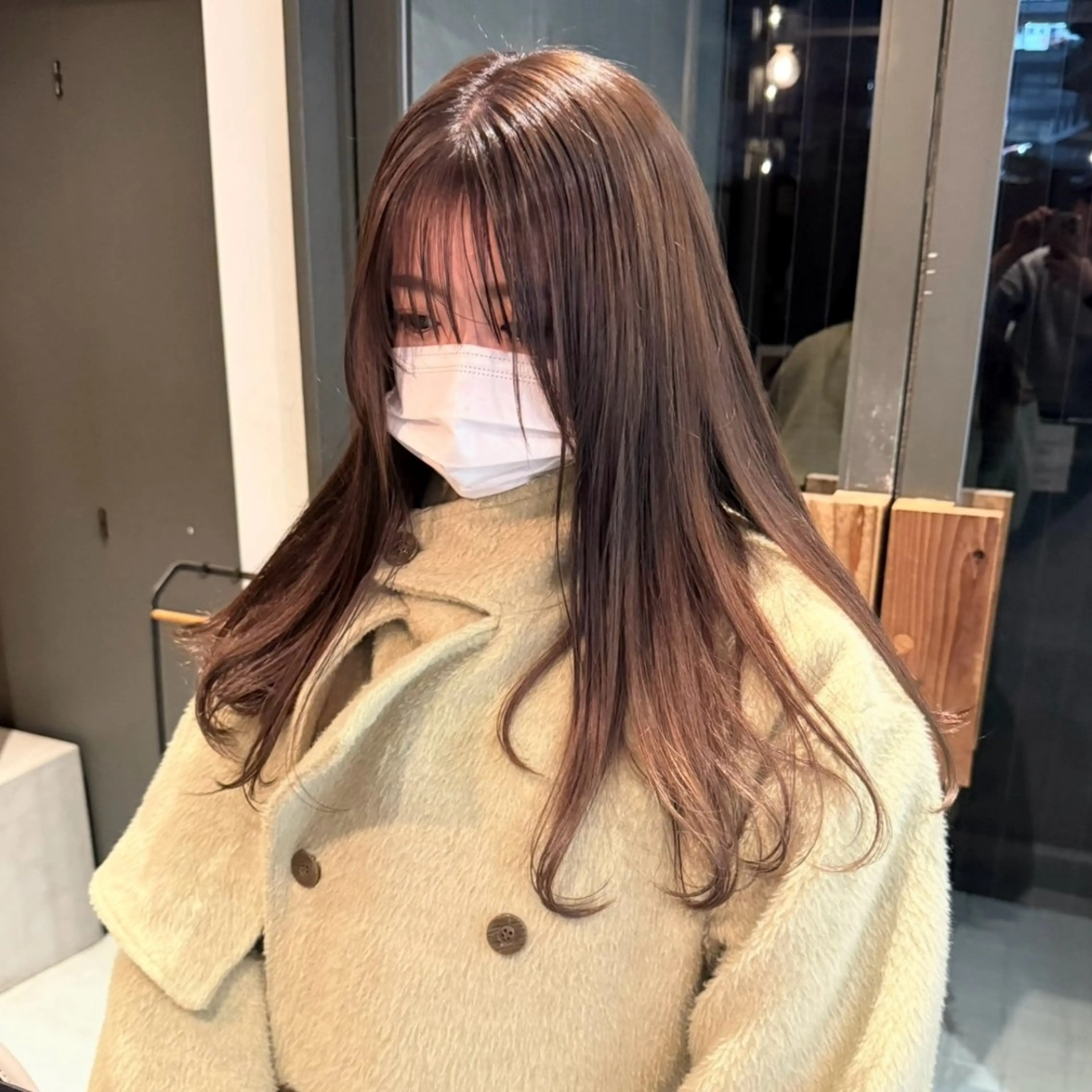 ロング カラー ロング beni yumikoのヘアスタイル