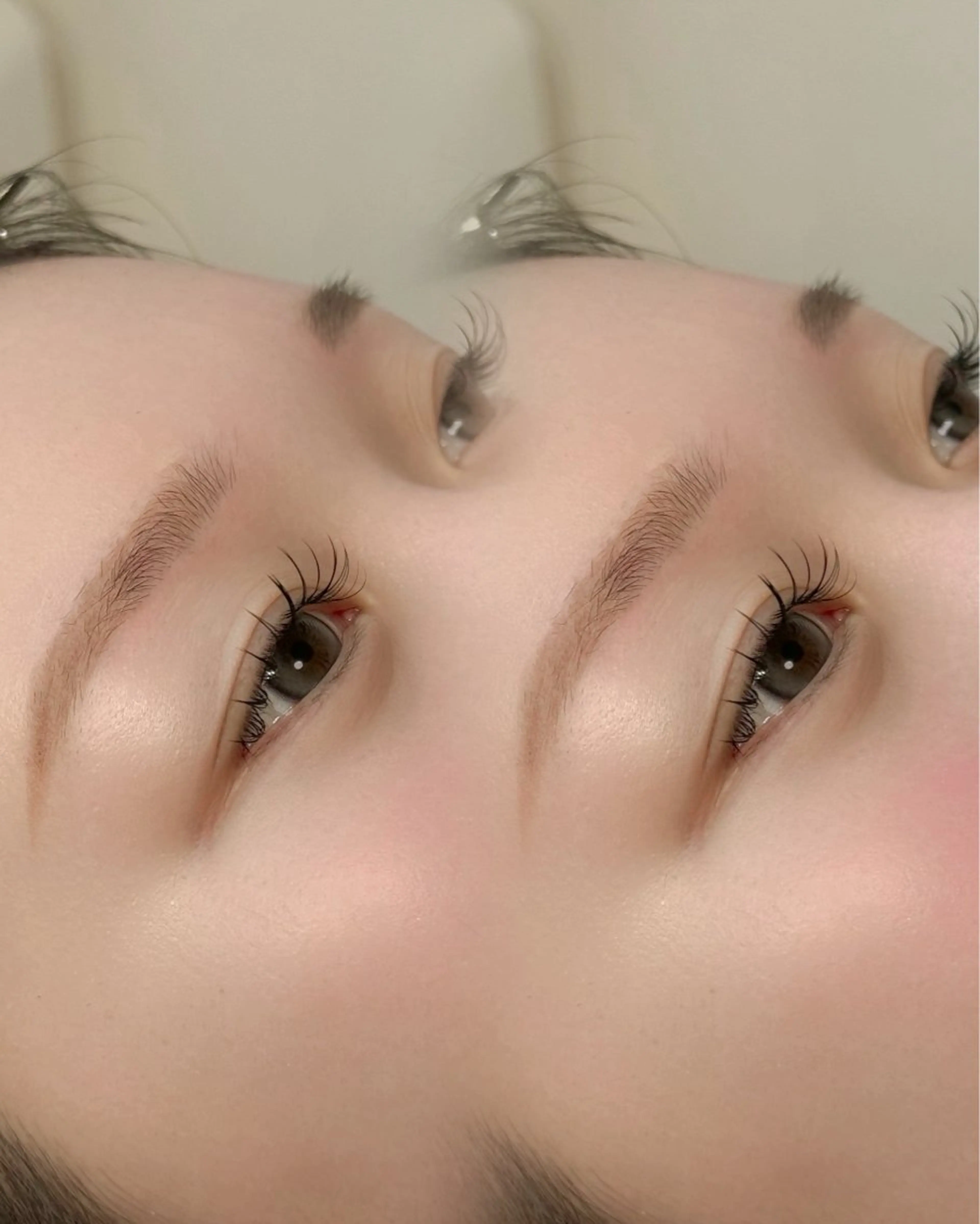 シングルラッシュリフト100本の写真