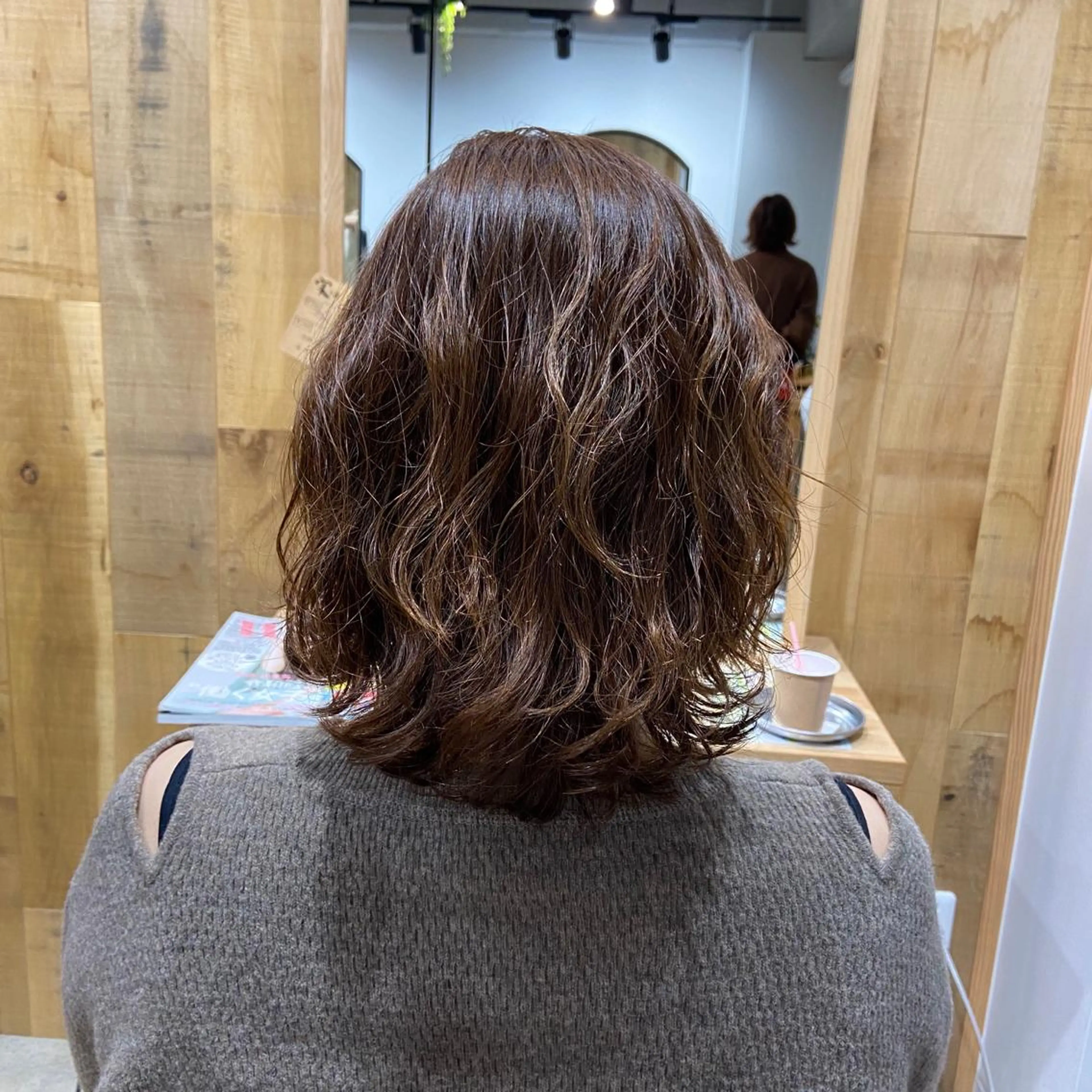 ミディアム パーマ ミディアムパーマ 🌷レイヤーカット/ フルキシオリ🌷のヘアスタイル
