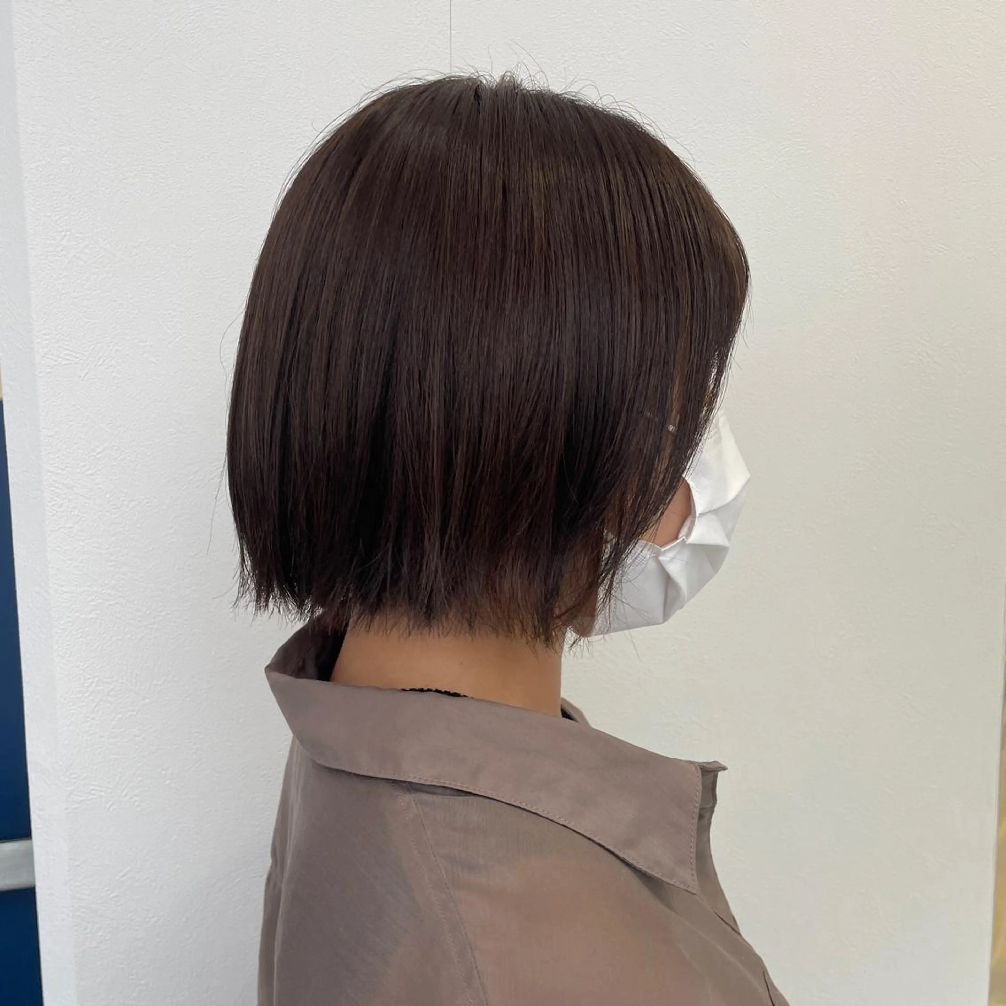 ショート 切りっぱなしボブ ボブ 💫cadre新小岩 Kaori💫のヘアスタイル