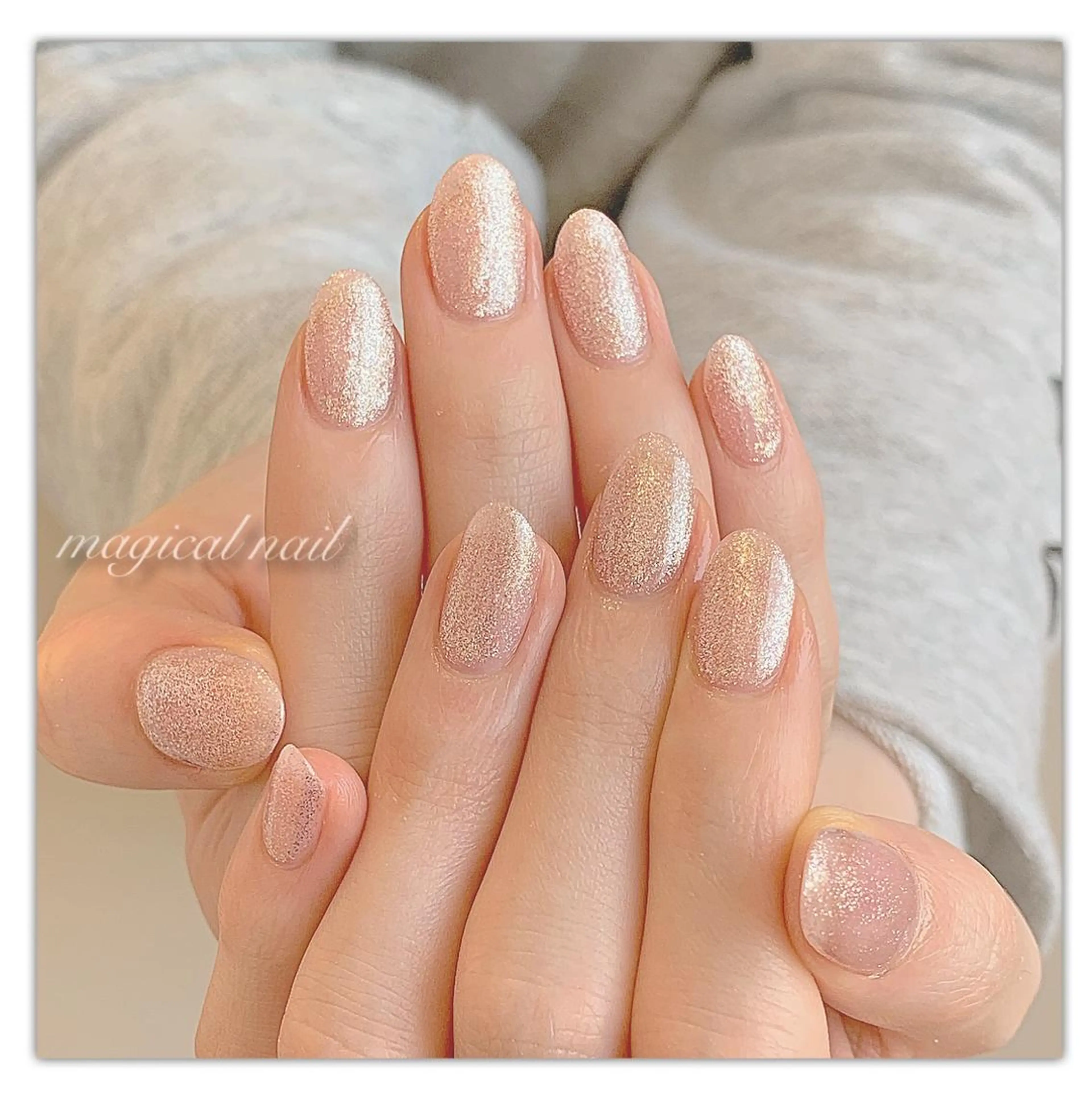 ネイル ワンカラーネイル ハンドネイル magical nailのネイルデザイン
