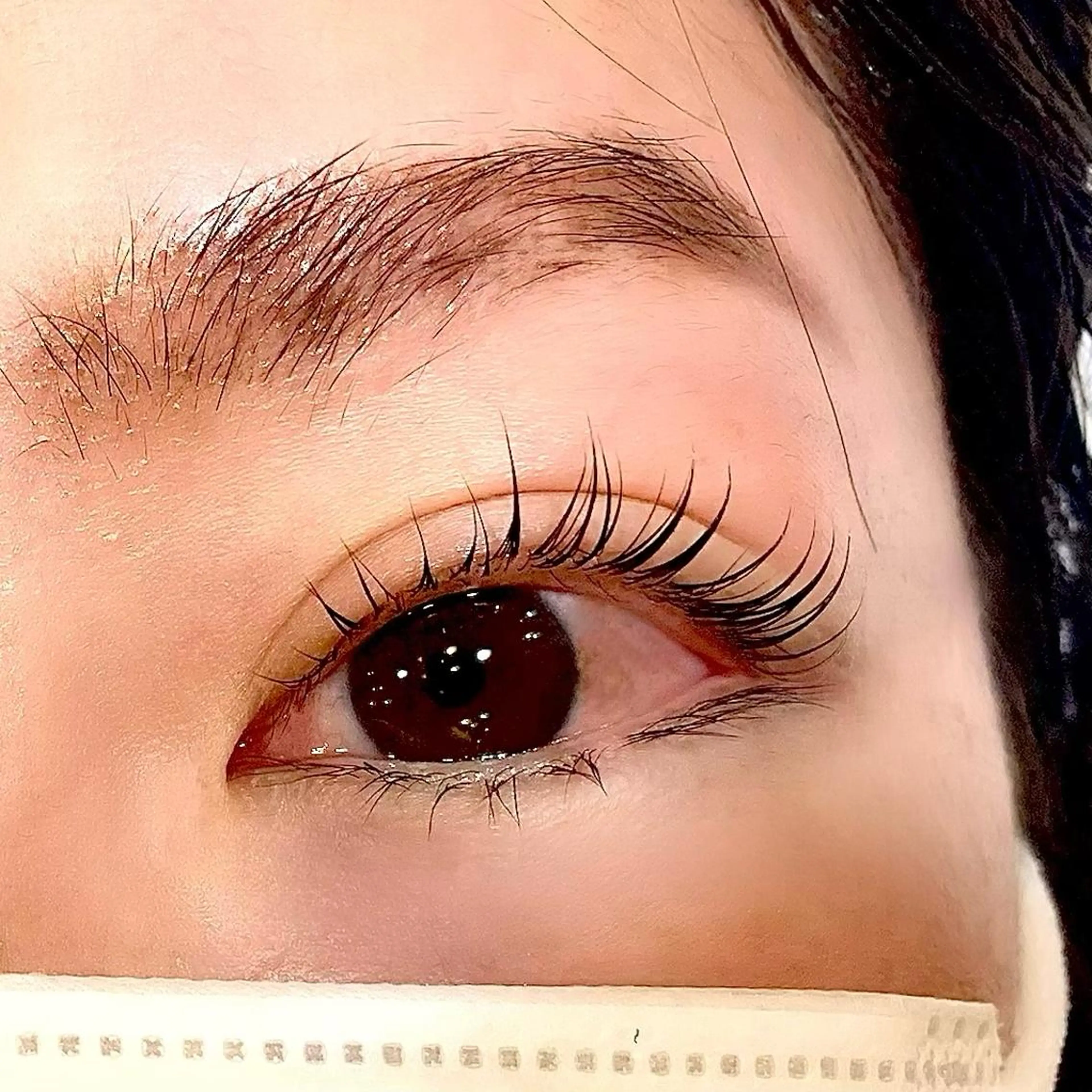 マツエク・マツパ 一重×まつ毛パーマ マツパ Allma eyeのマツエク・マツパデザイン