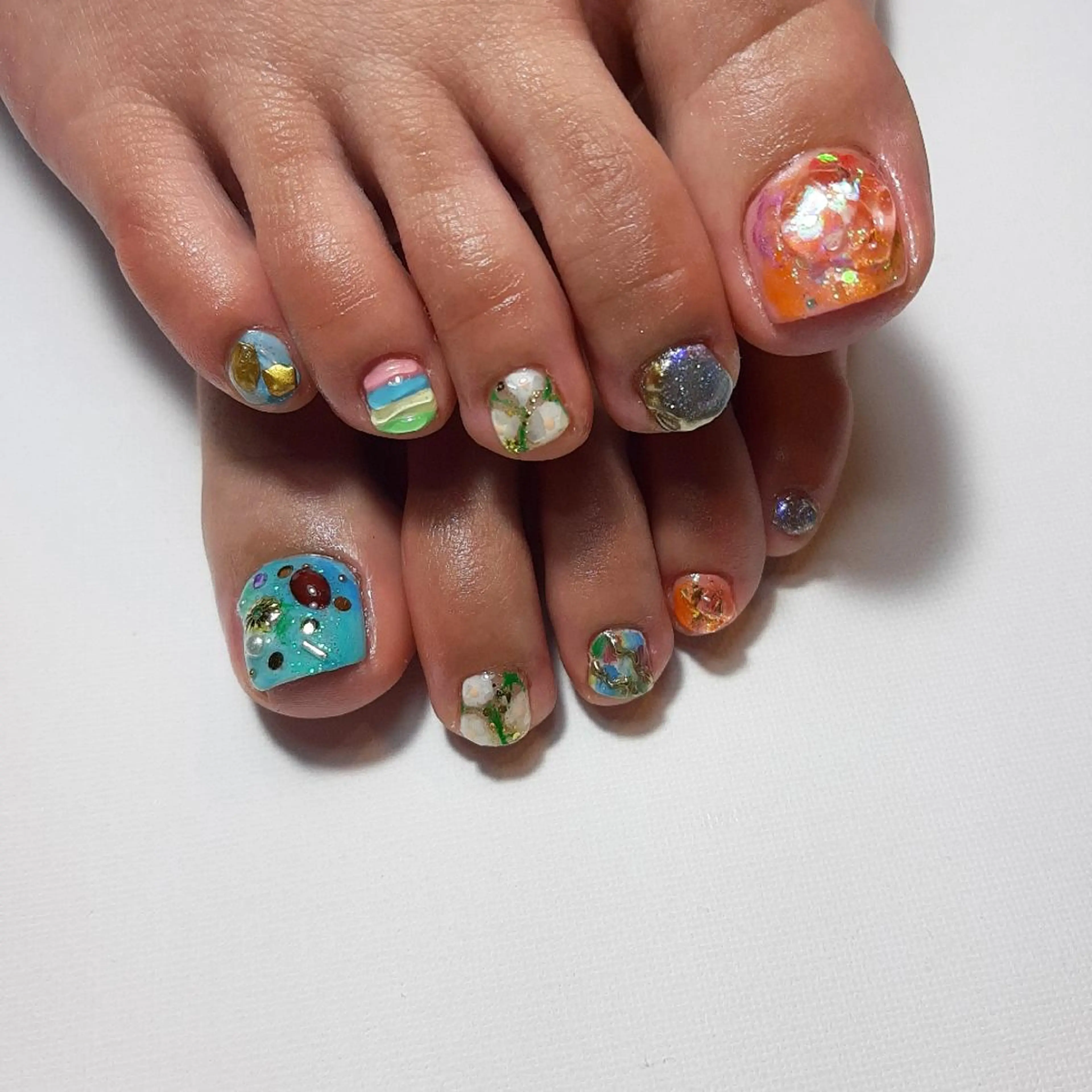 ネイル フットネイル owlnail /持込みデザイン専門のネイルデザイン