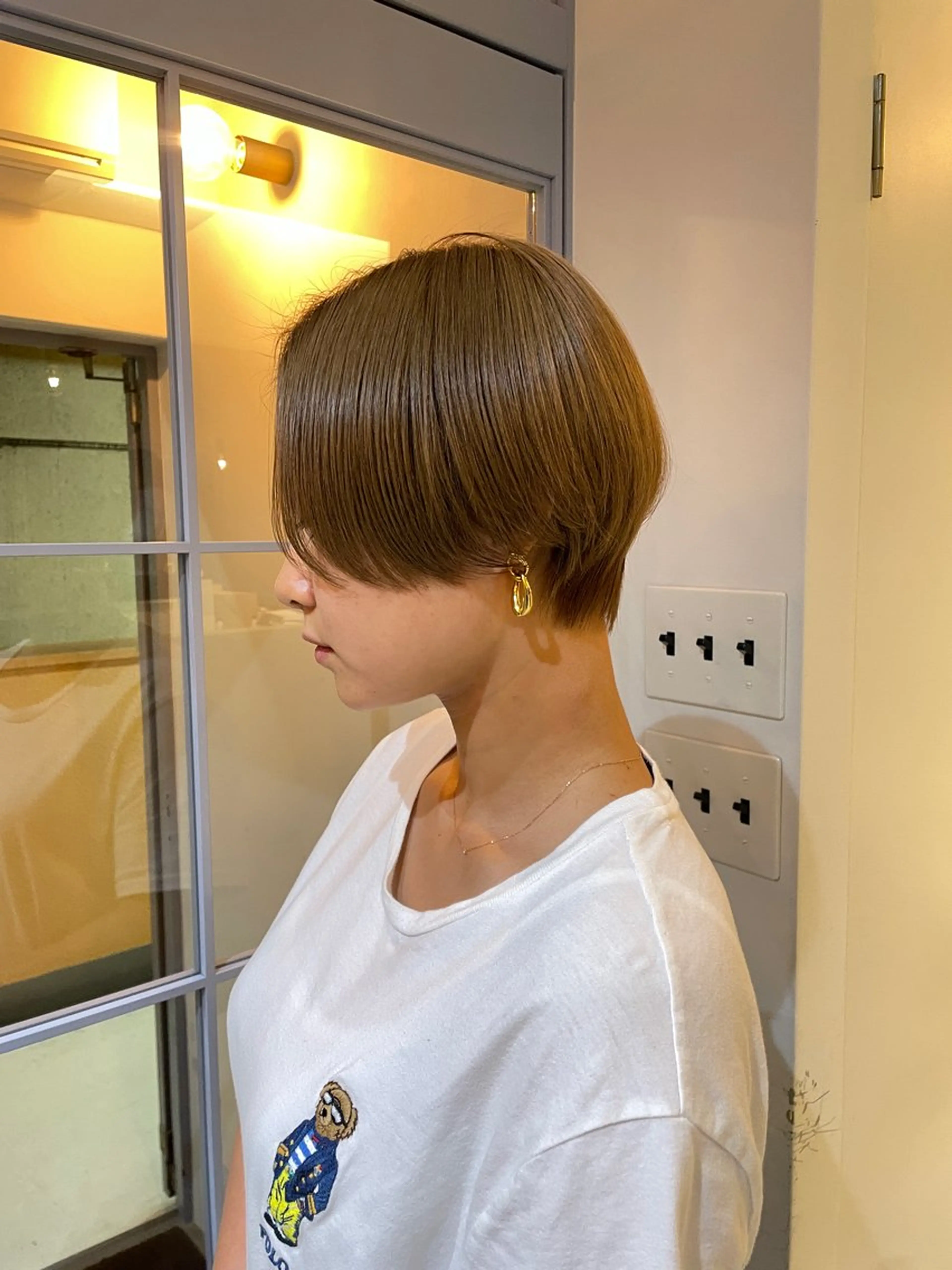 ショート miyu ハイトーン/レイヤーのヘアスタイル