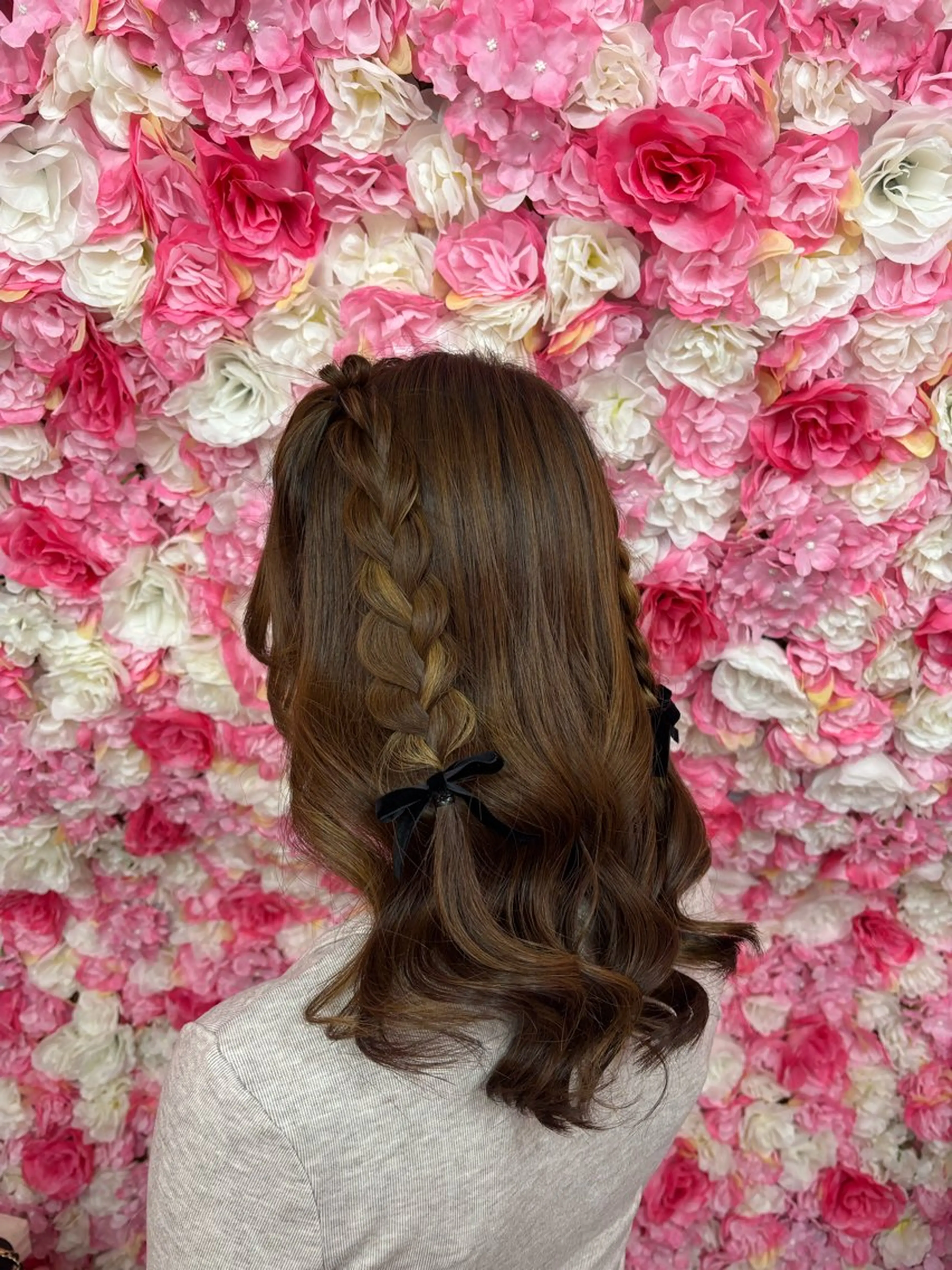 セミロング ヘアアレンジ ヘアセット 髙棹 ゆづきのマツエク・マツパデザイン