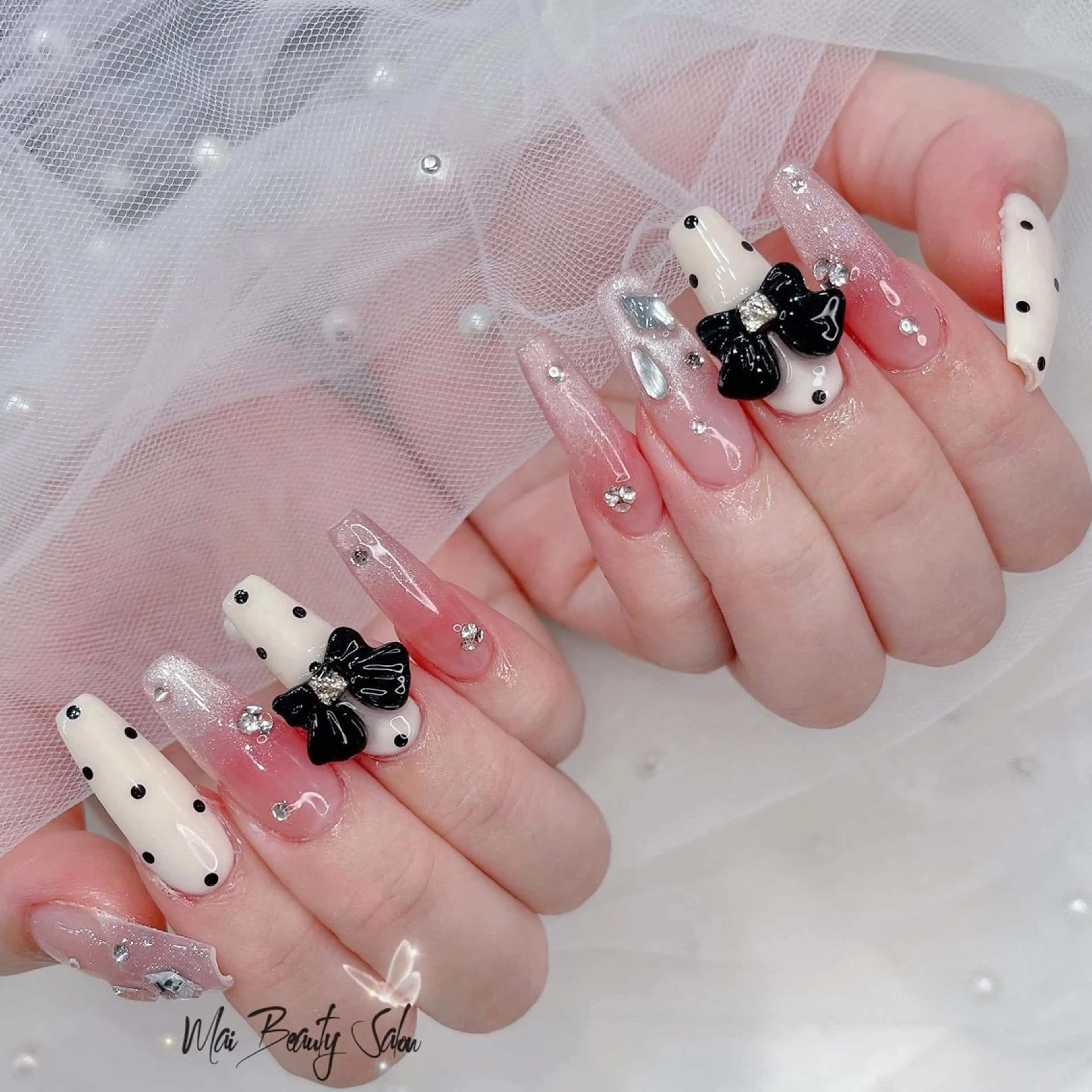 【チップ長さ出し10本】持ち込み◎ アート&パーツ付け放題！ ¥14980→¥12980の写真