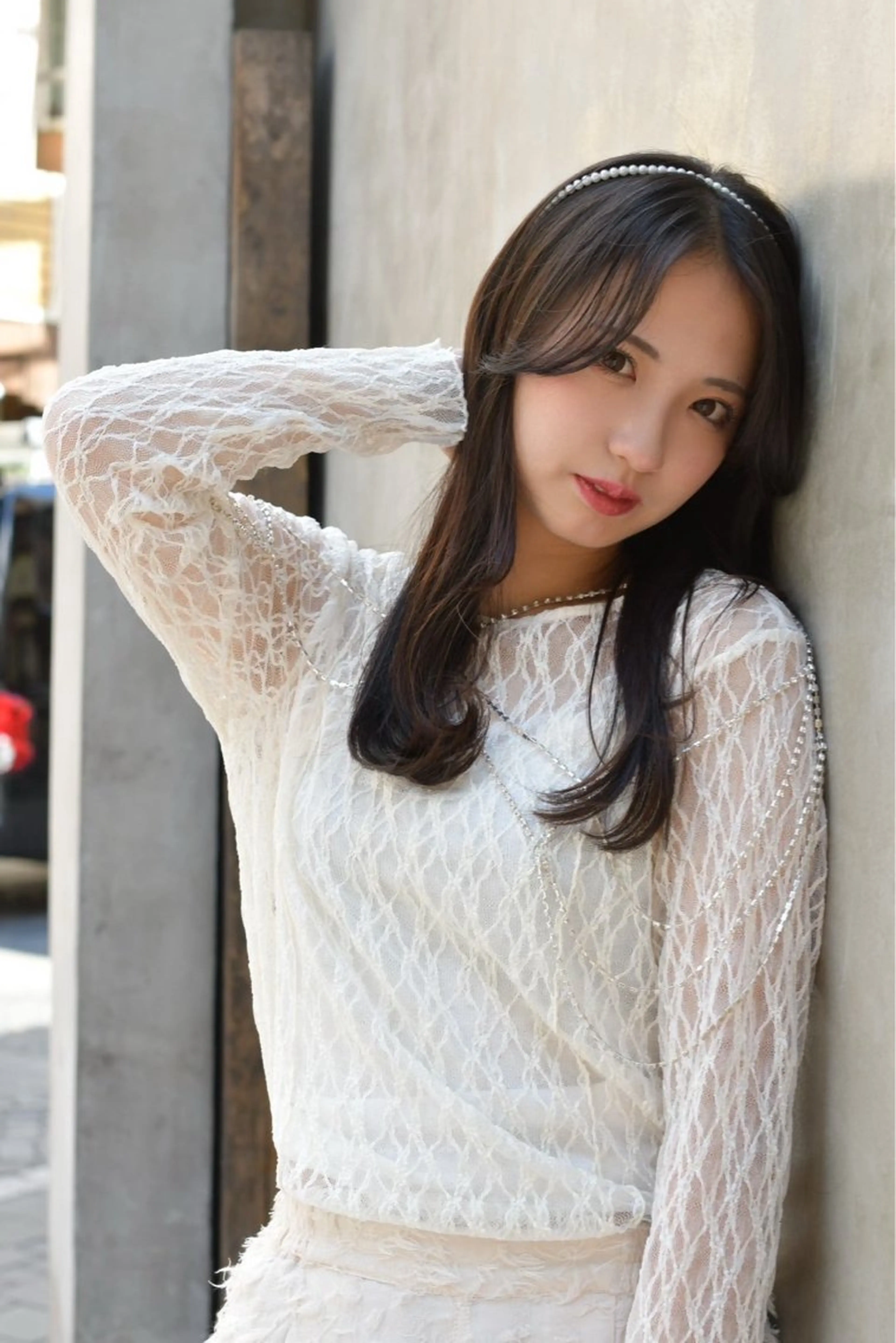 ロング 原口 桃歌のヘアスタイル