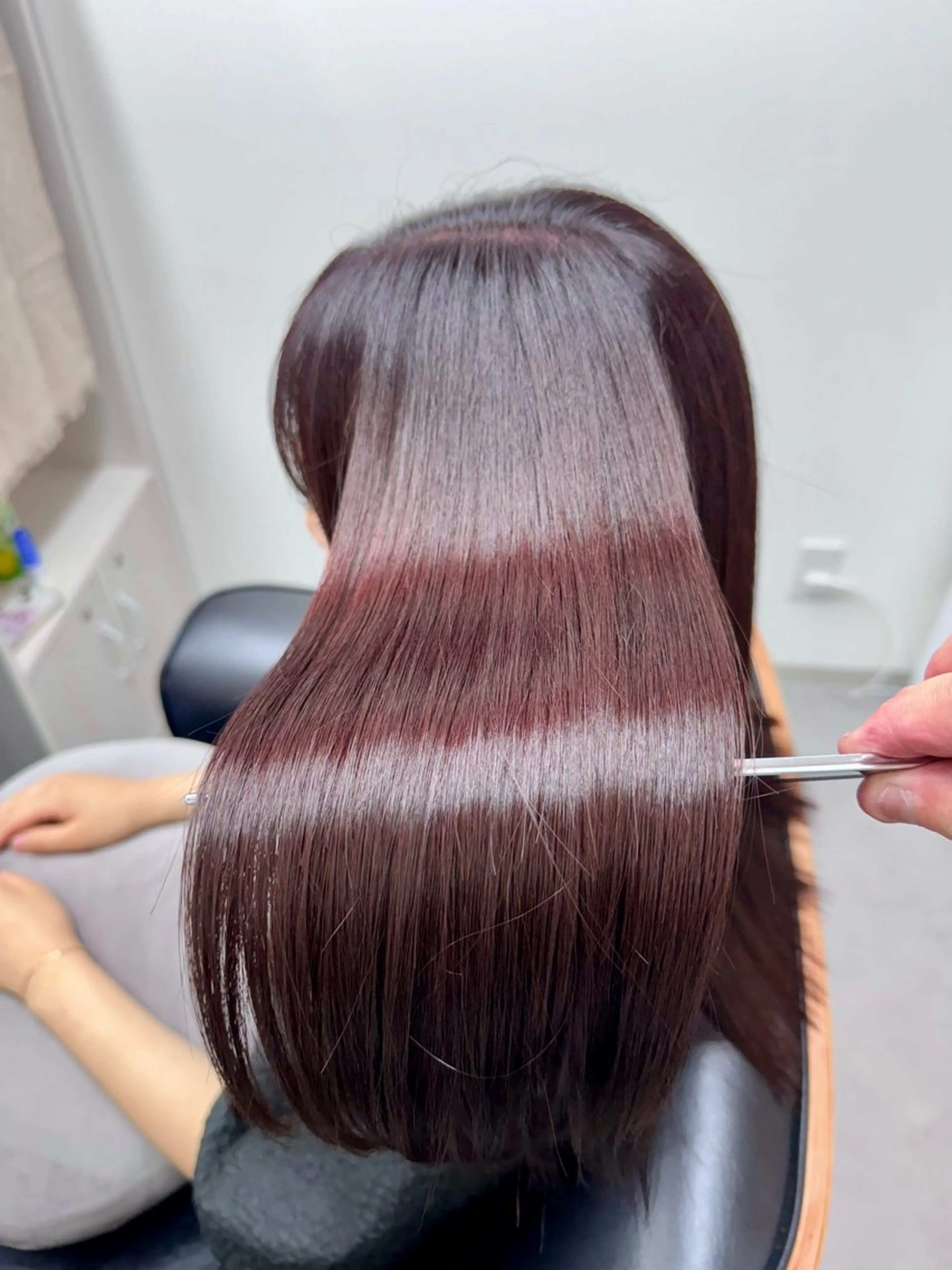 セミロング カラー アディクシーカラー イルミナカラー クオルシアカラー 髪質改善 韓国風ヘア カット ヘアカラー トリートメント The Apartment of Solon 船橋 2nd所属・高橋潤⚜️NEO 髪質改善/縮毛矯正のヘアスタイル