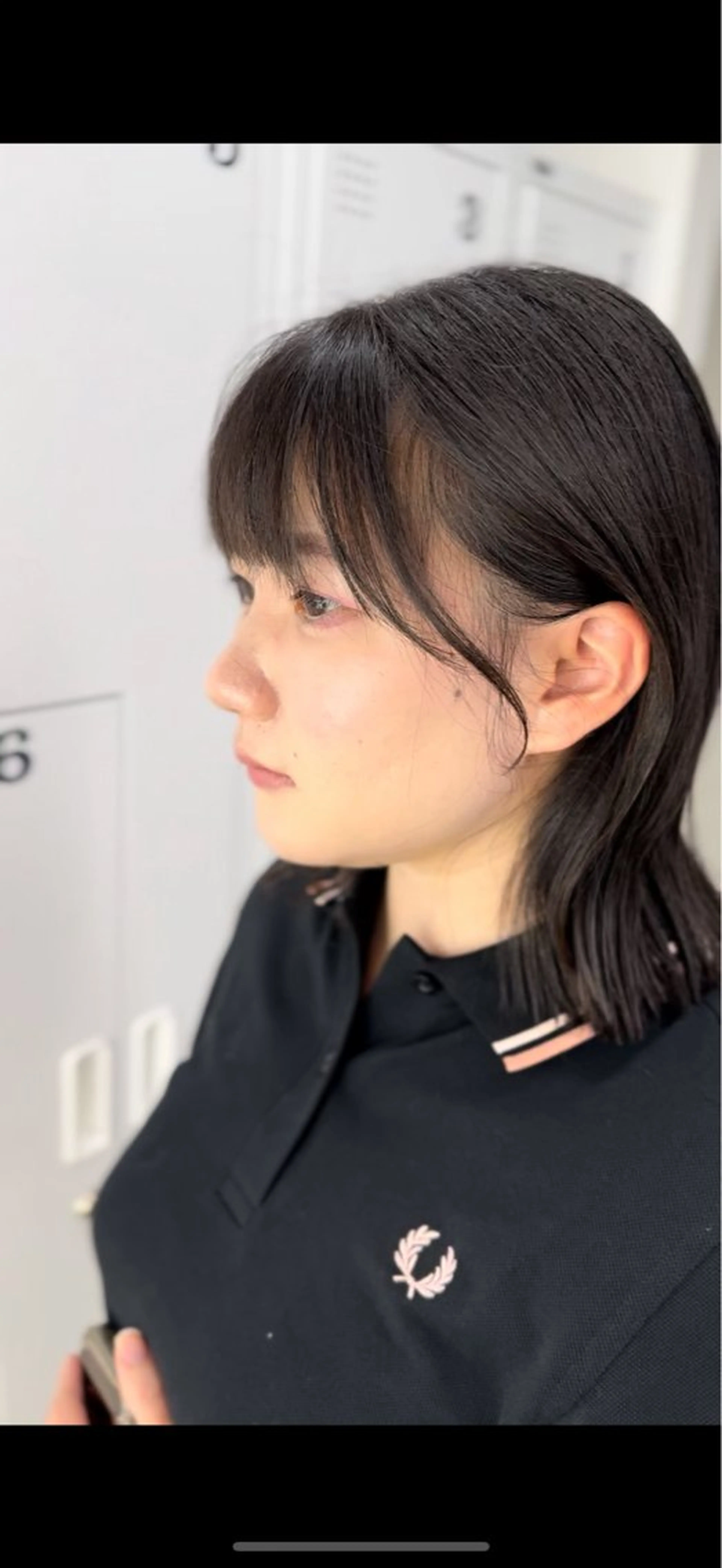 ミディアム カット ヘアカラー トリートメント IROWどうもん店/ コウタ/スタイリストのヘアスタイル