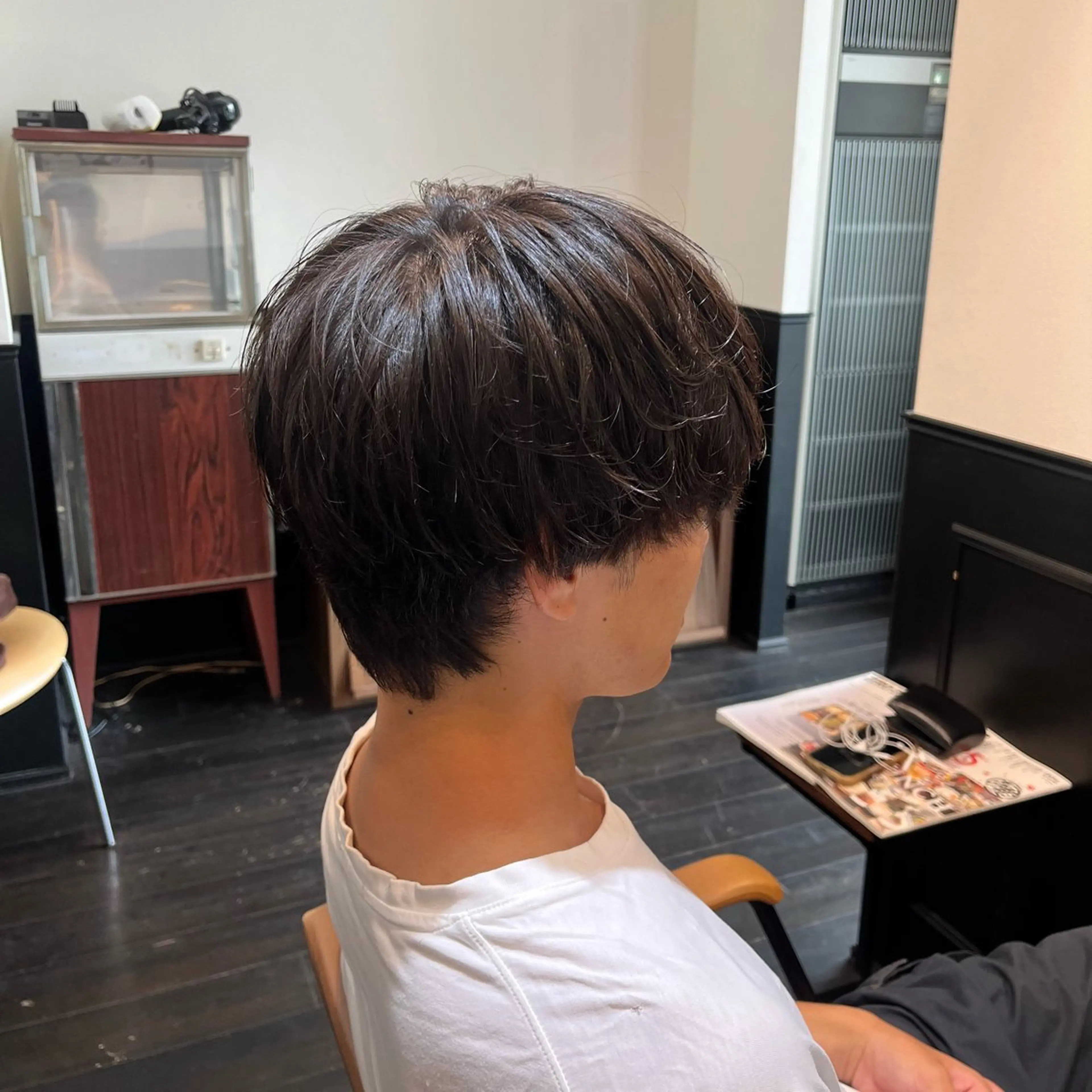 ショート メンズ マッシュ 刈り上げ カット Hammer Smith所属・スズキ リコのヘアスタイル