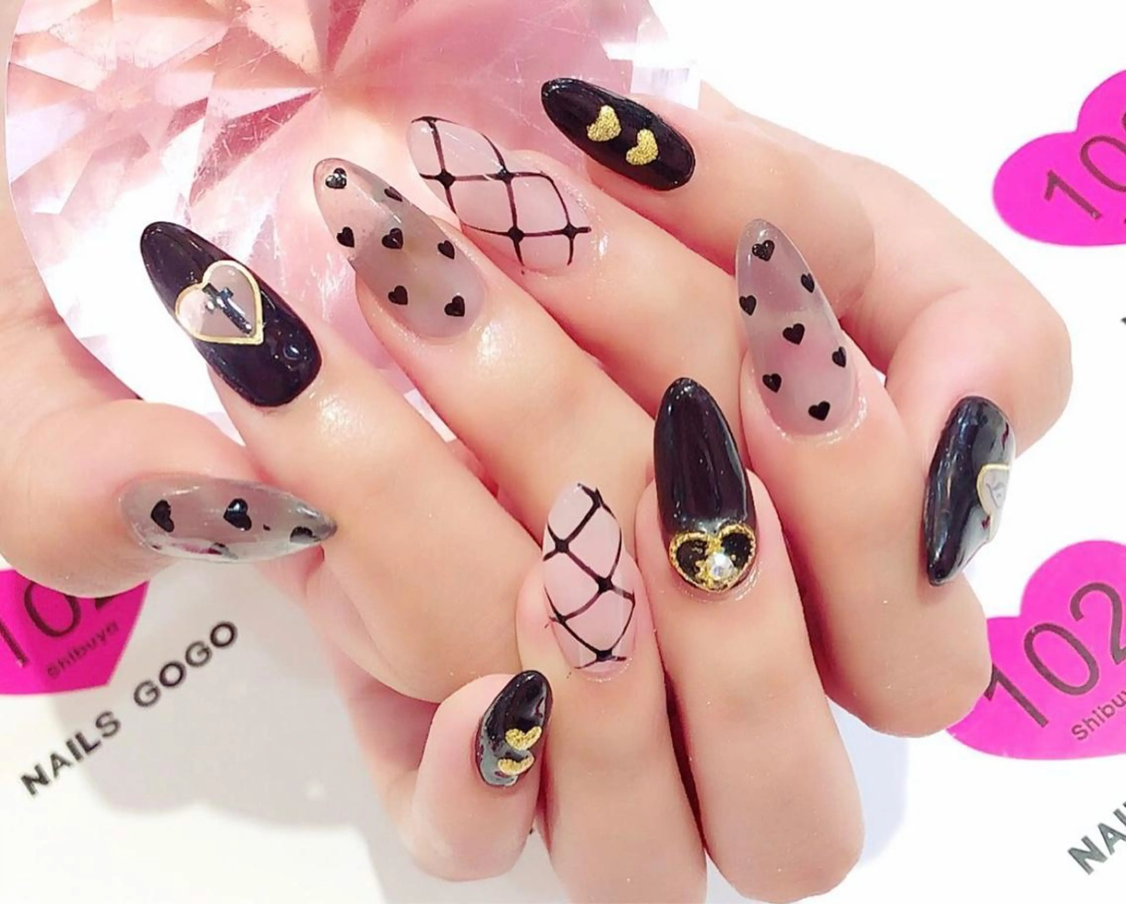 ロング カラー メンズ キッズ ネイル NAILSGOGO shibuyaのネイルデザイン