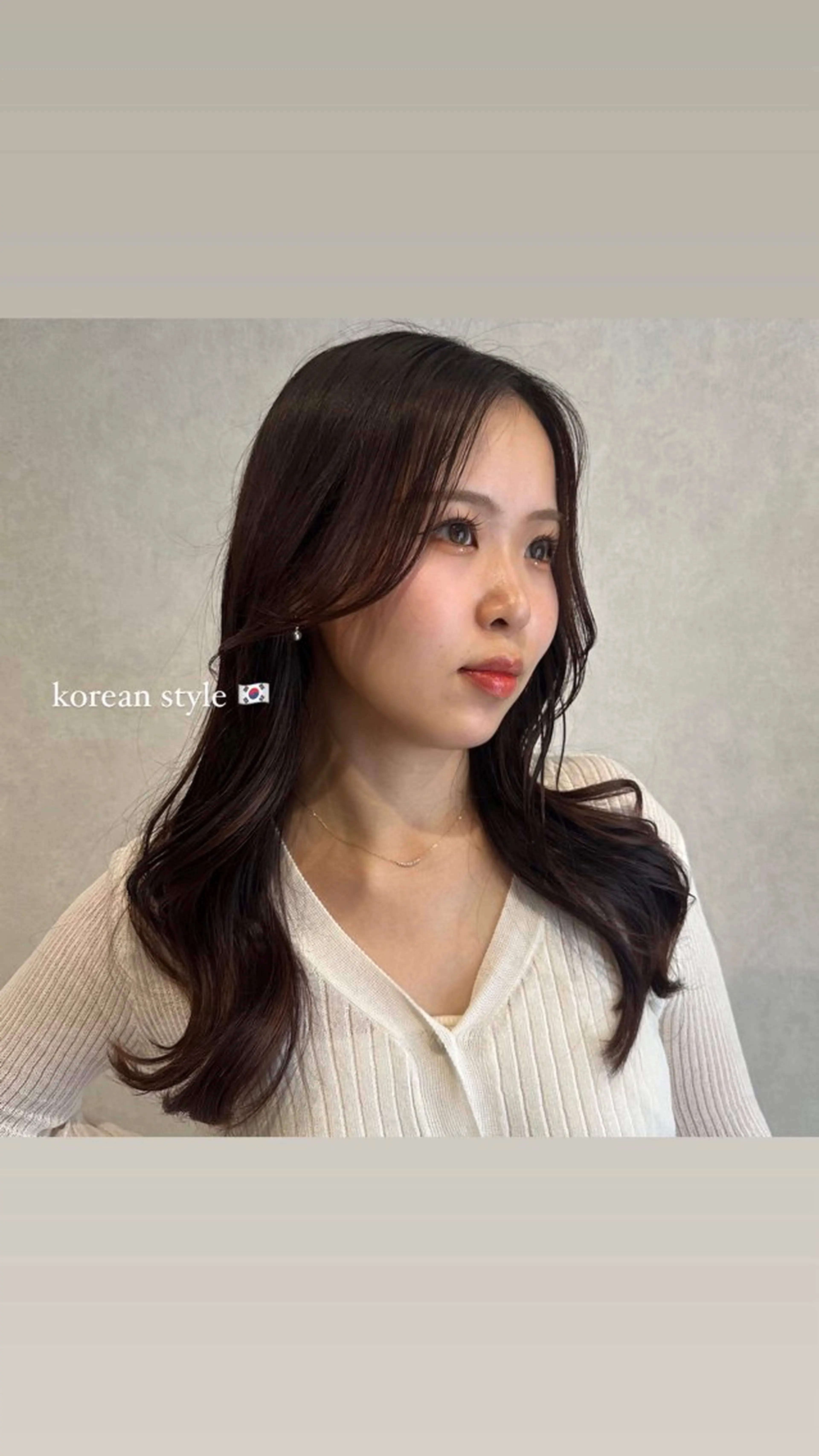 ロング カラー カット ヘアカラー トリートメント 柔らかいcolor ￤韓国￤🩰マユ🩰のヘアスタイル