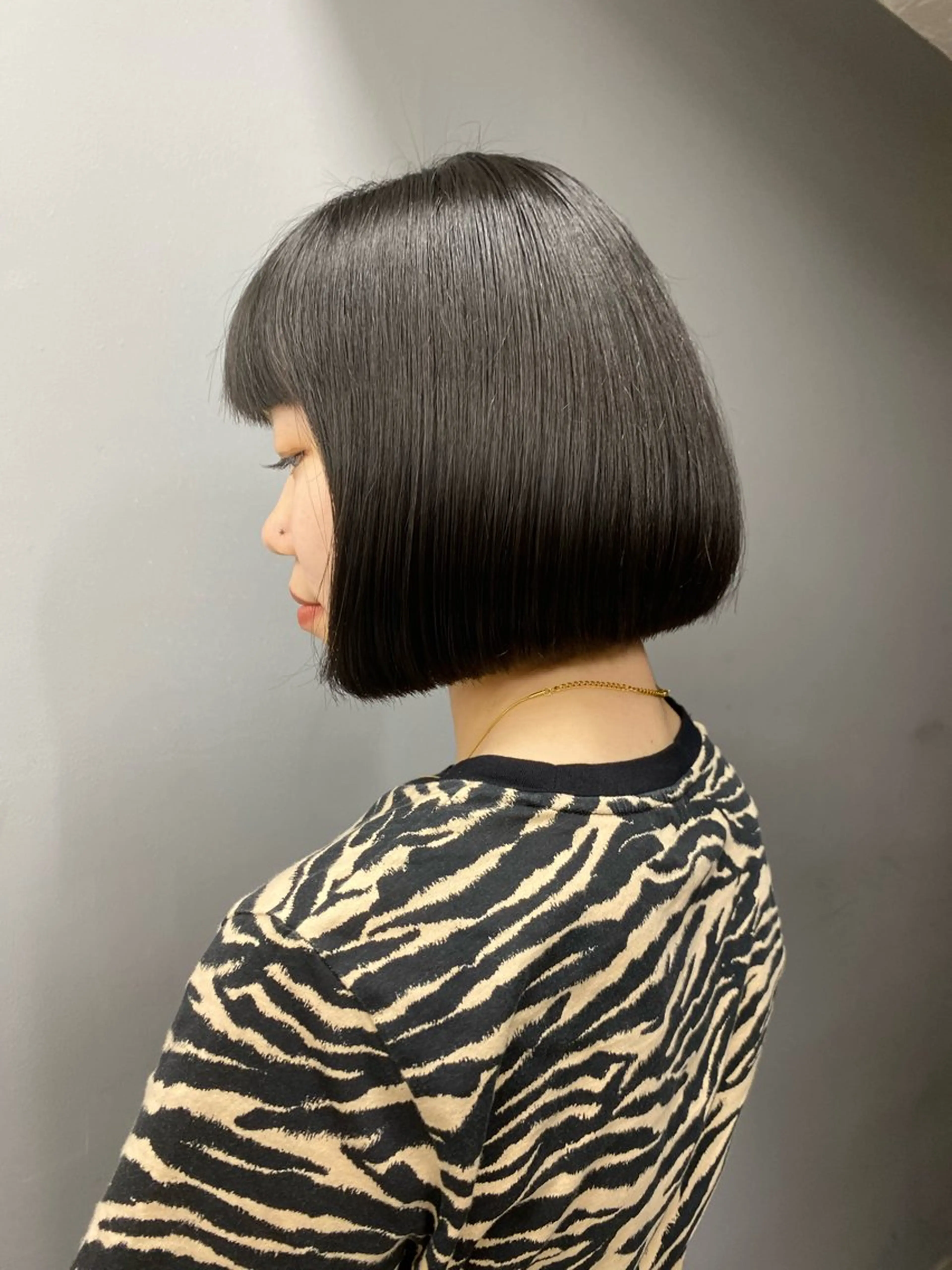 ショート ボブ TONI&GUY   EBISU所属・星野 菜月のヘアスタイル
