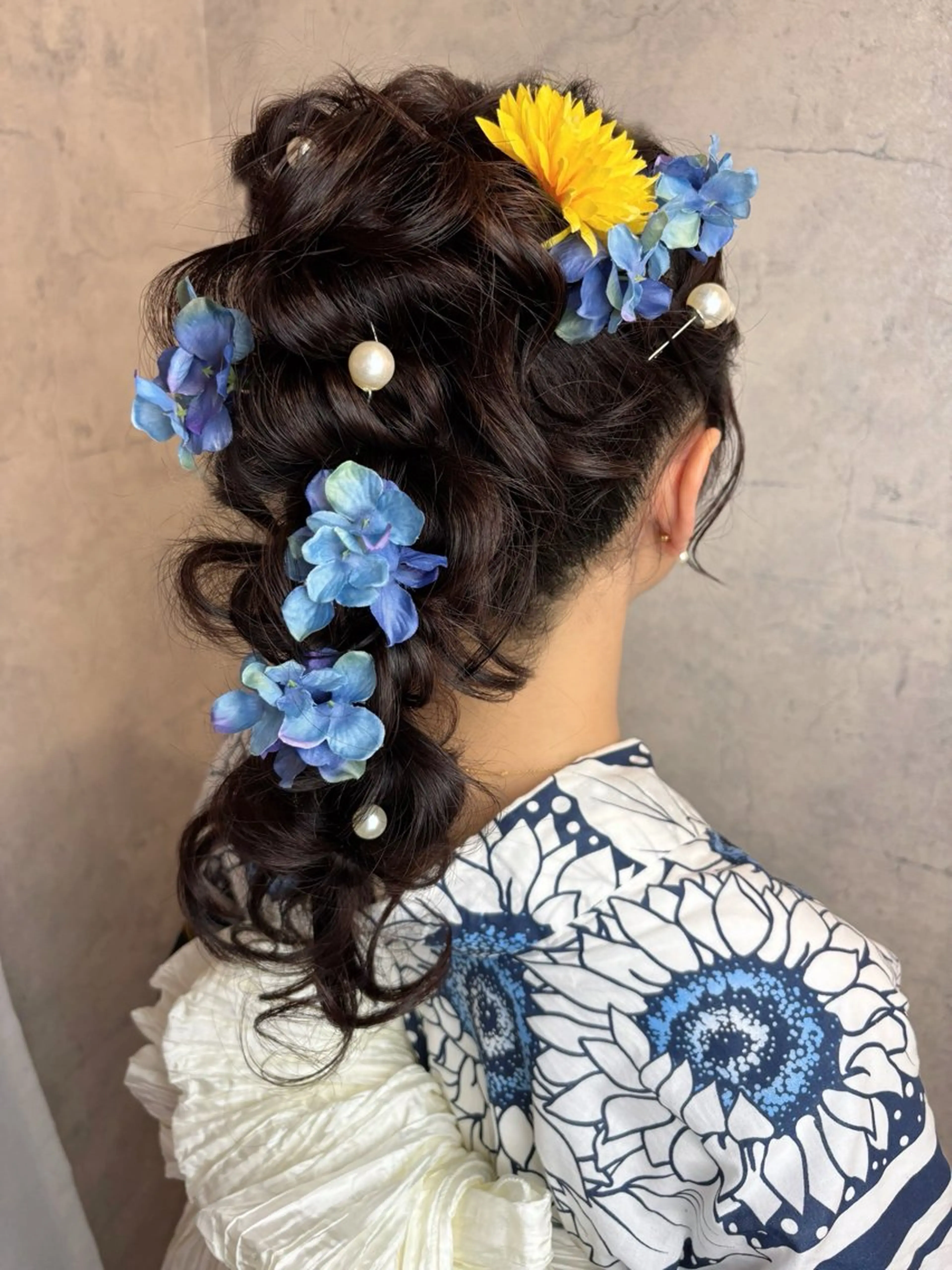 ロング ヘアセット 【カメレオン】 上村 祥子のヘアスタイル
