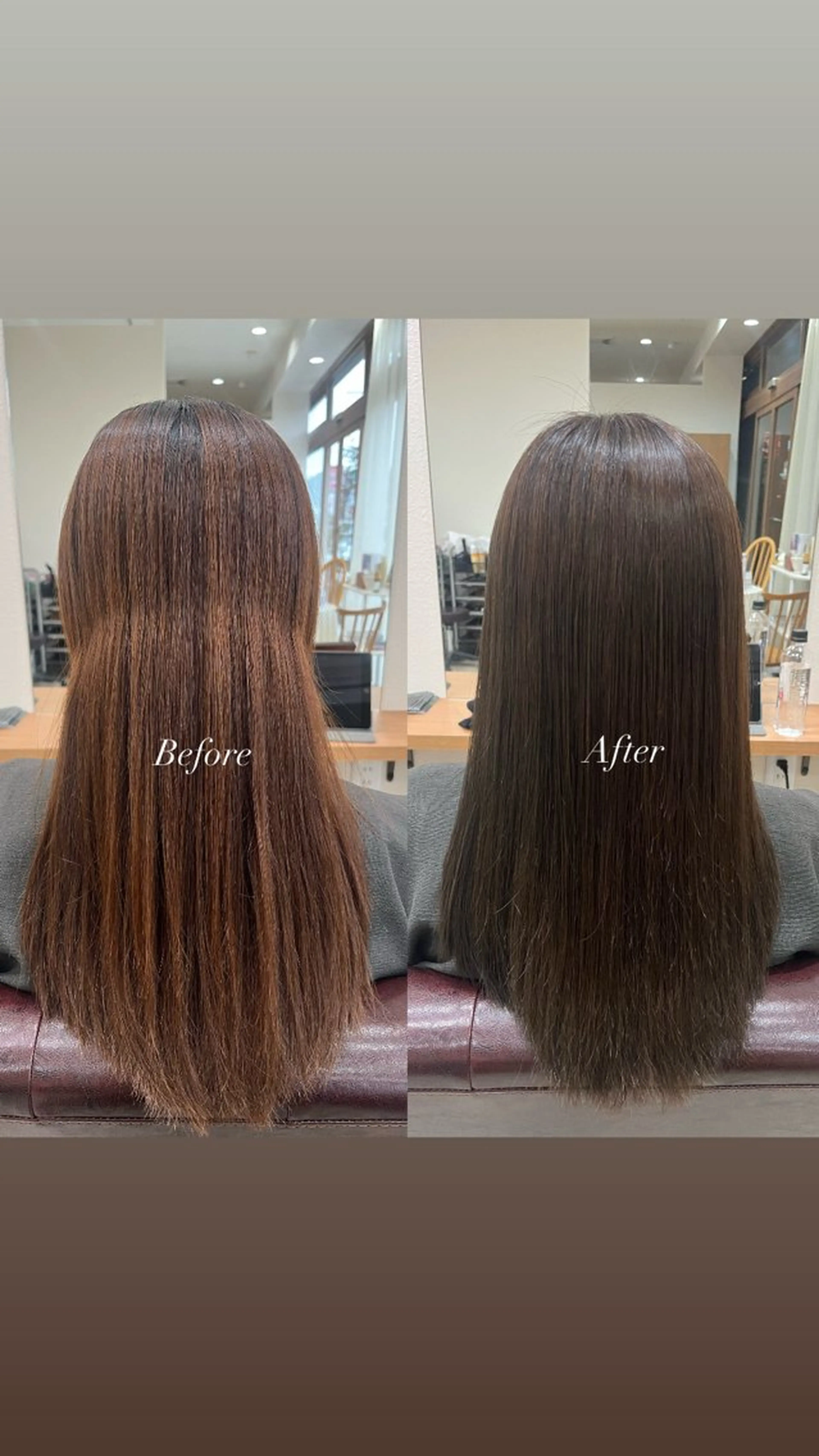 ロング カラー ヘアカラー 永井 夢彩のヘアスタイル