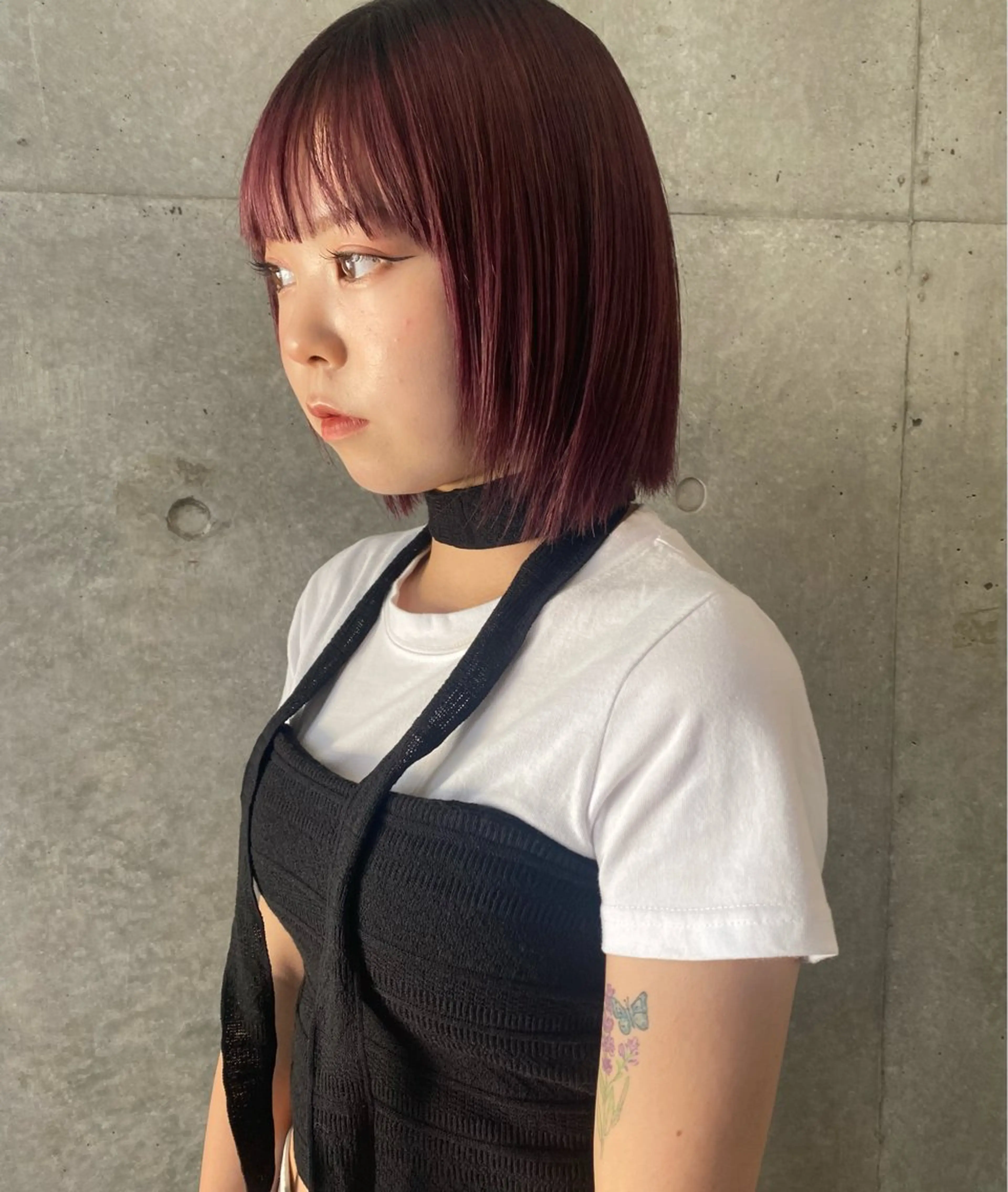 ショート カラー ヘアカラー トリートメント Yahiko ハイトーンのヘアスタイル