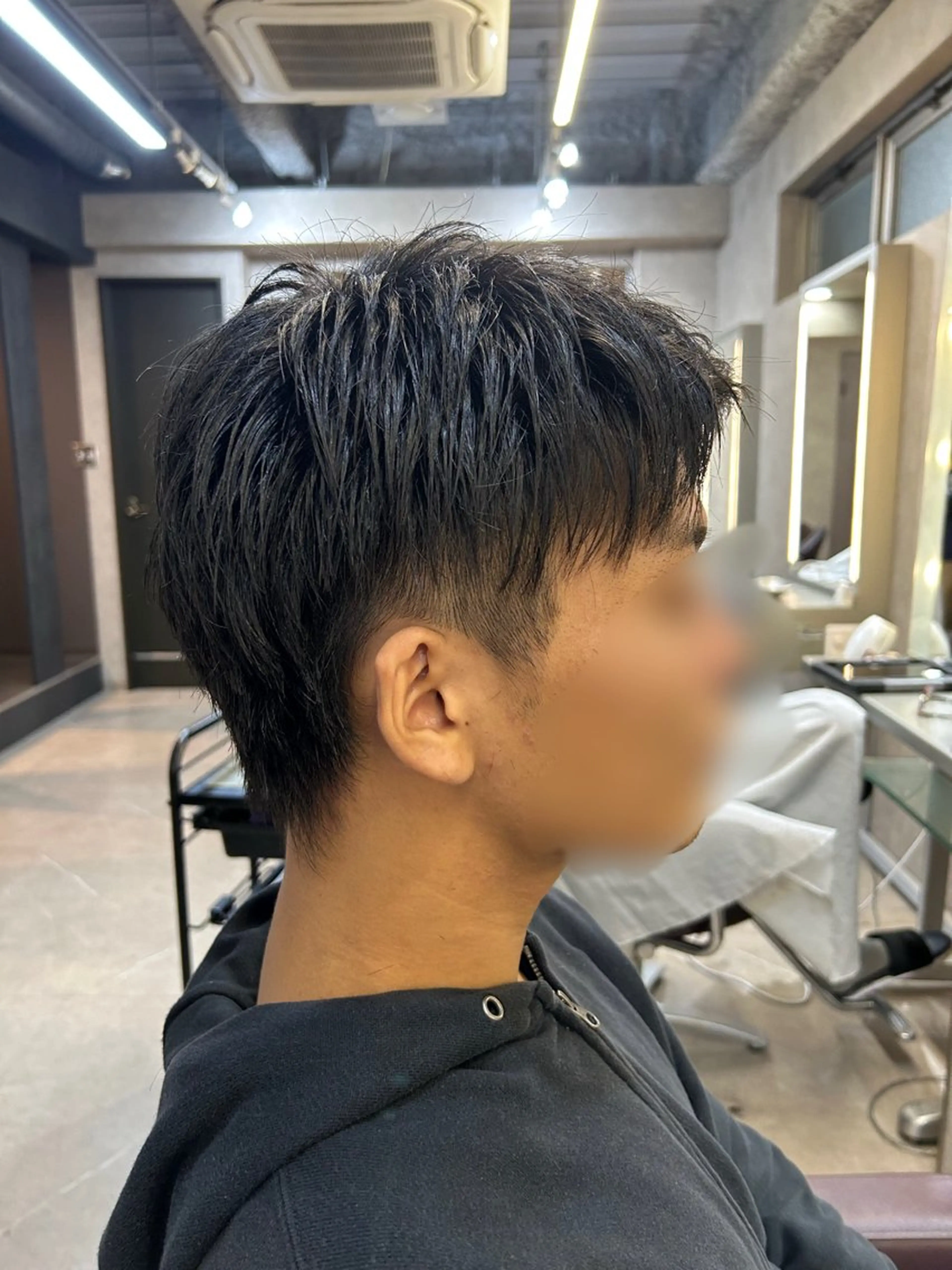 メンズ カット パーマ フラッグヘアー天神西通り店所属・flag hair レイナのヘアスタイル