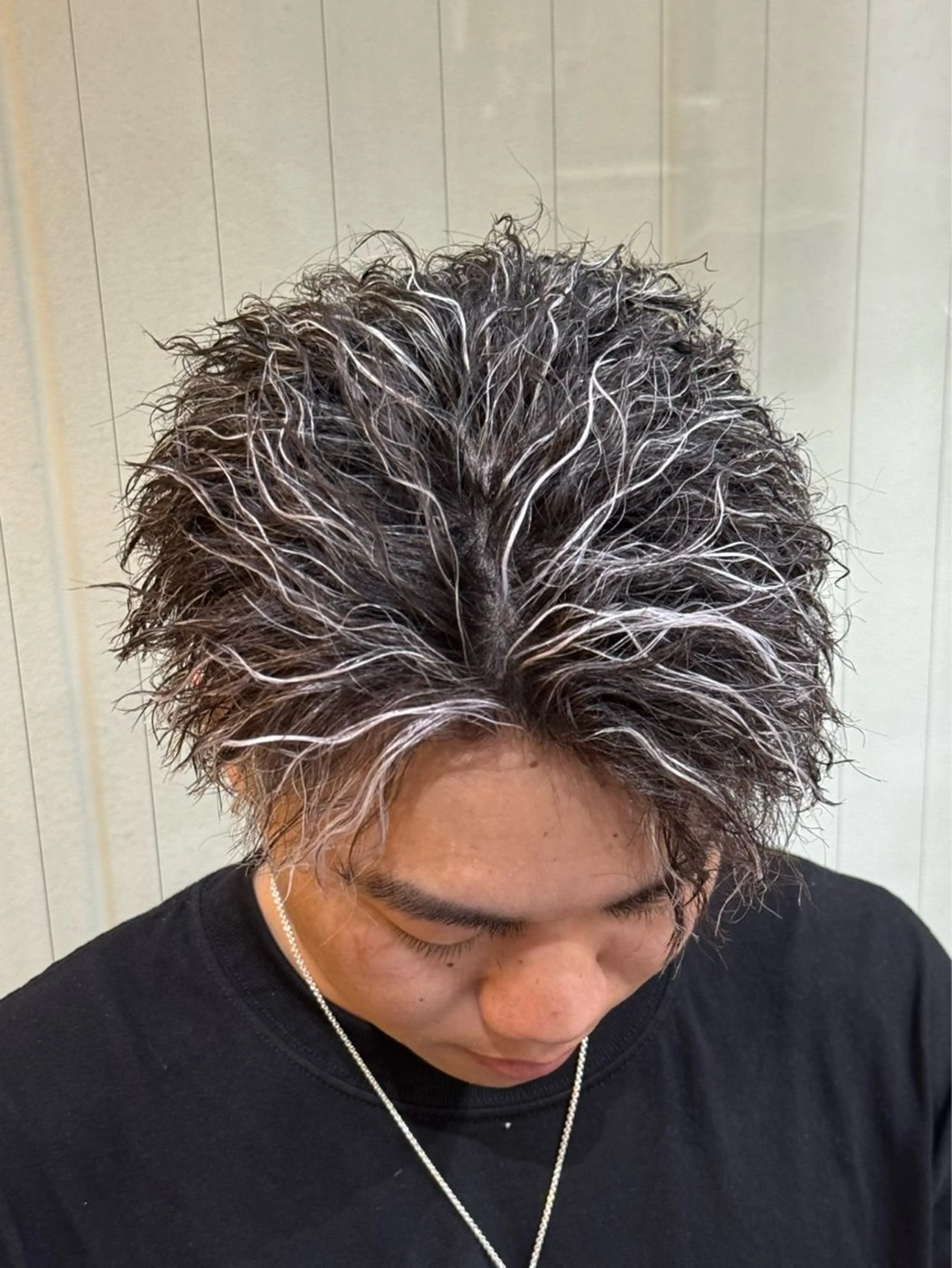 ショート りょうま⚡️メンズ パーマ特化⚡️新小岩のヘアスタイル