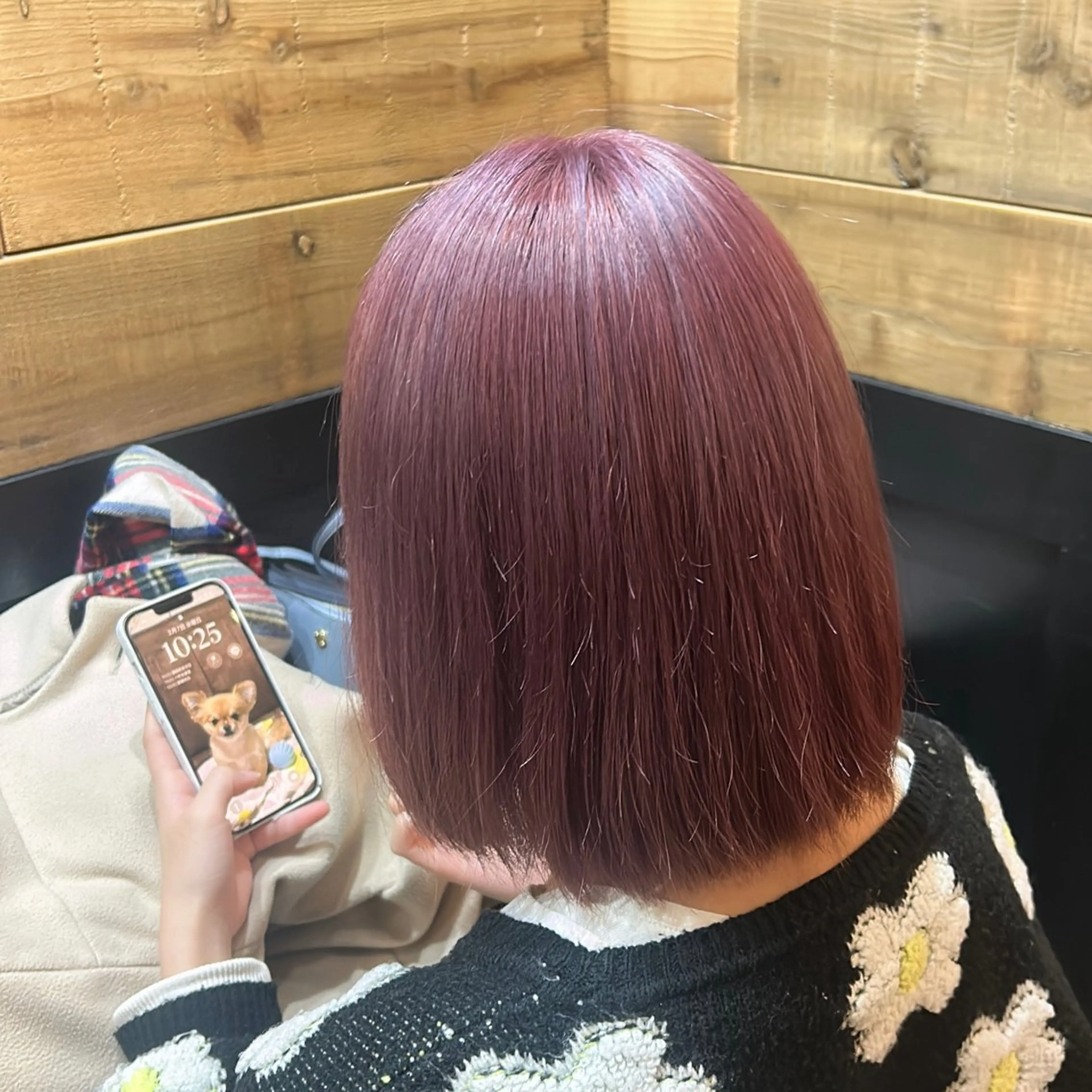 ミディアム カラー SHIAN八王子所属・SHIAN 八王子 🍑すずかのヘアスタイル