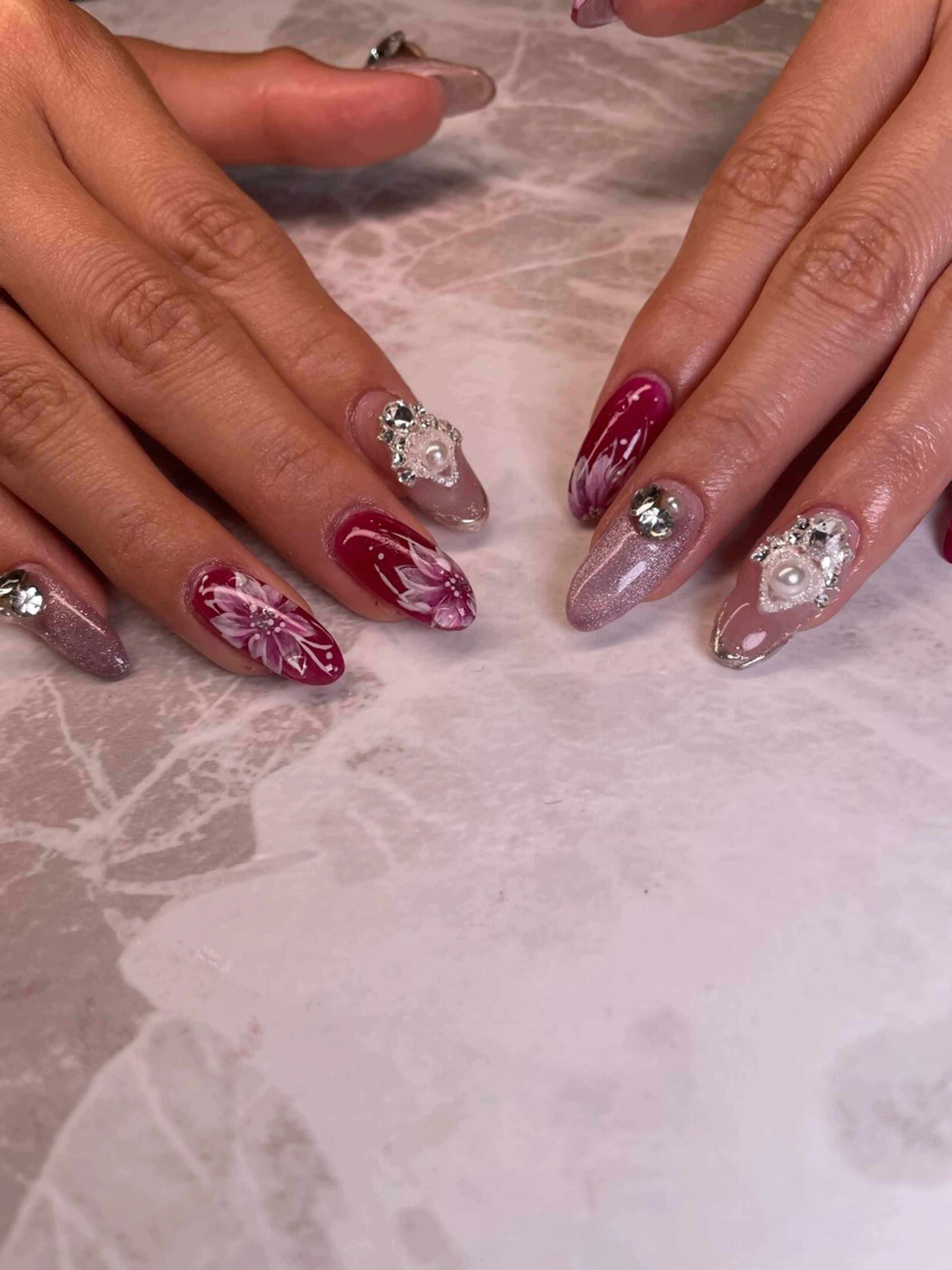 ネイル ハンドネイル YOUTH nails waxing所属・YOUTH natsumiのネイルデザイン