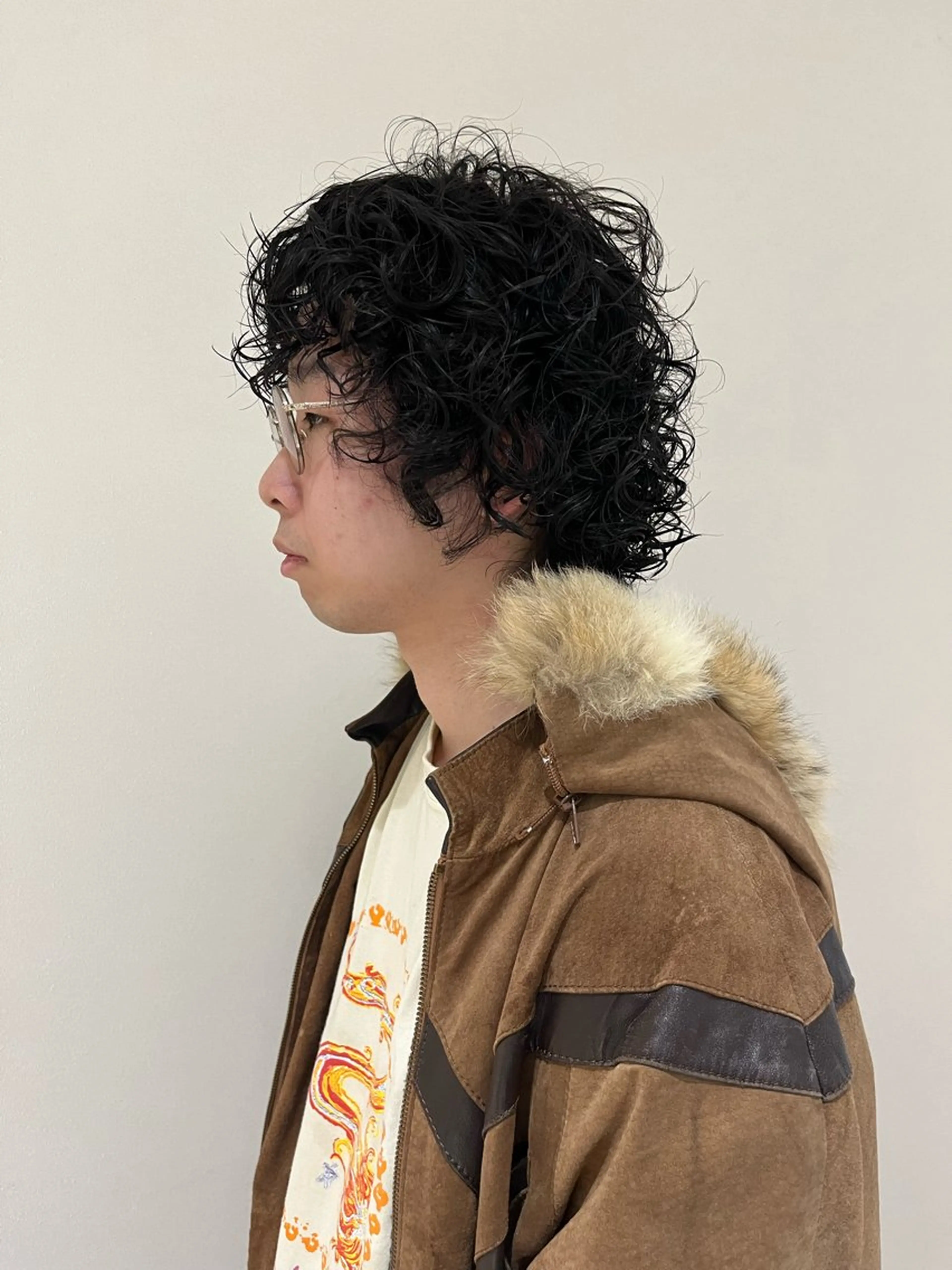 ミディアム パーマ ANY／ Nanaのヘアスタイル