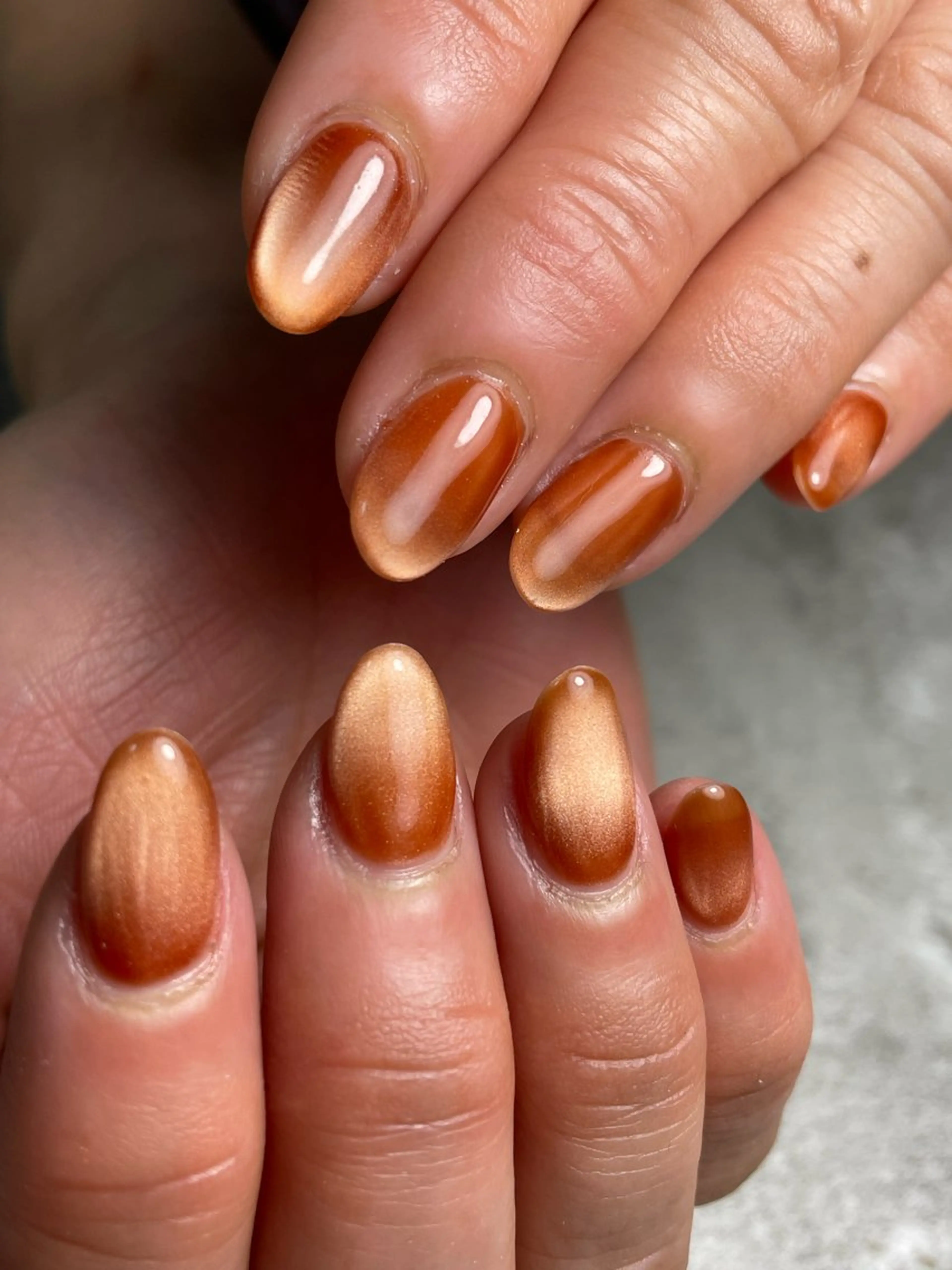 ネイル オレンジ CHURASAN nailのネイルデザイン